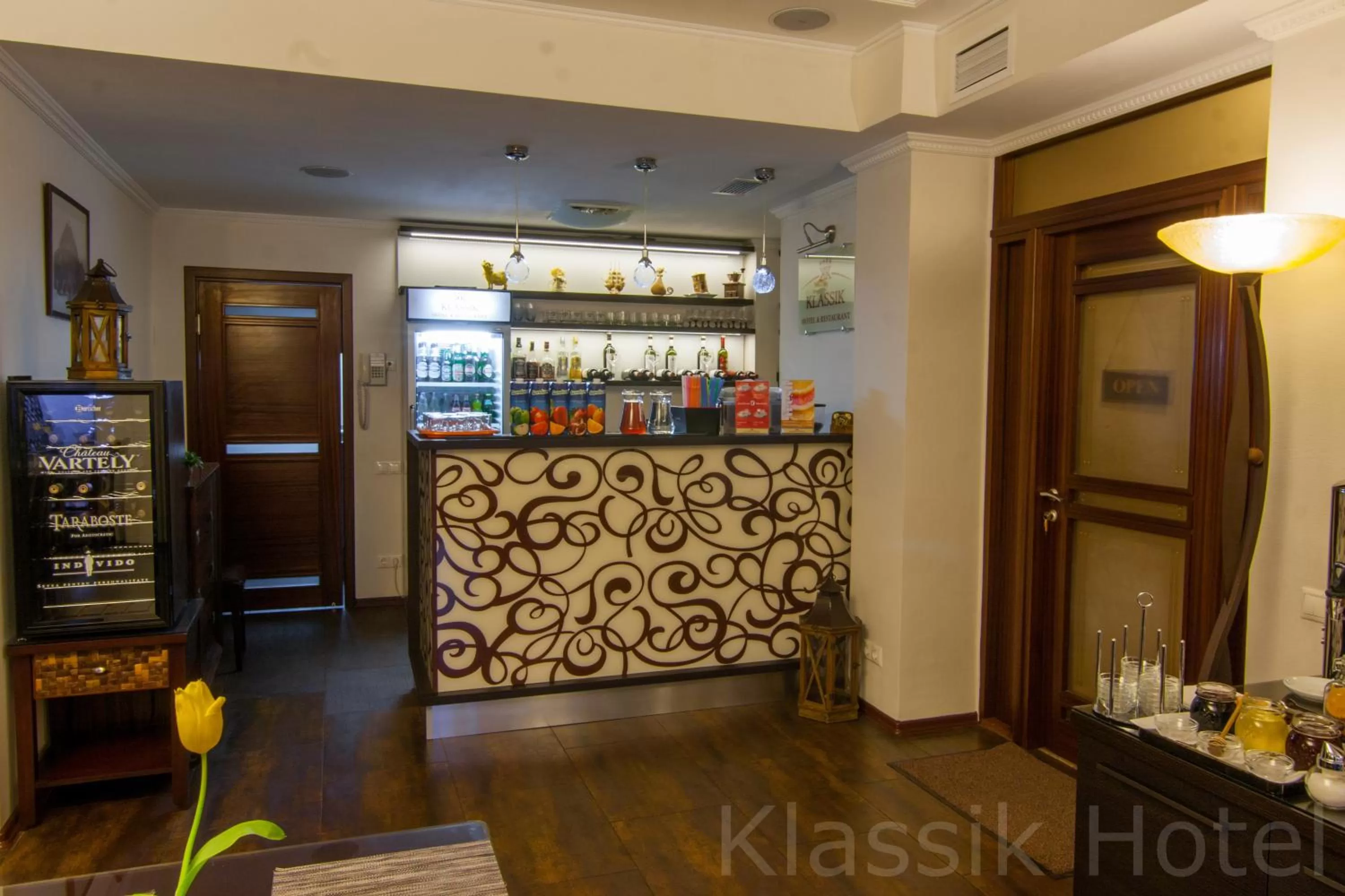 Restaurant/places to eat in Klassik Hotel