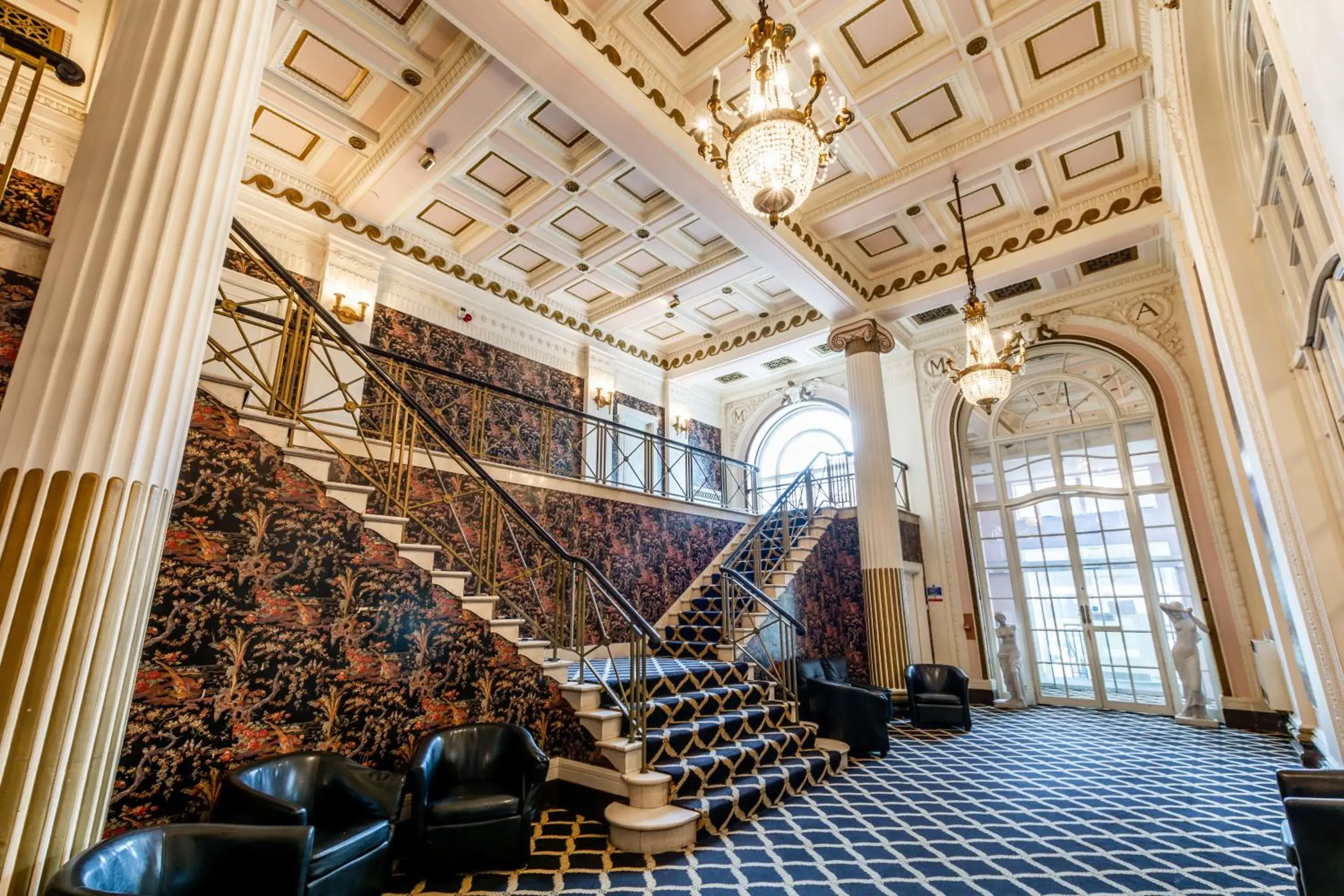 Decorative detail, Lobby/Reception in Adelphi Hotel