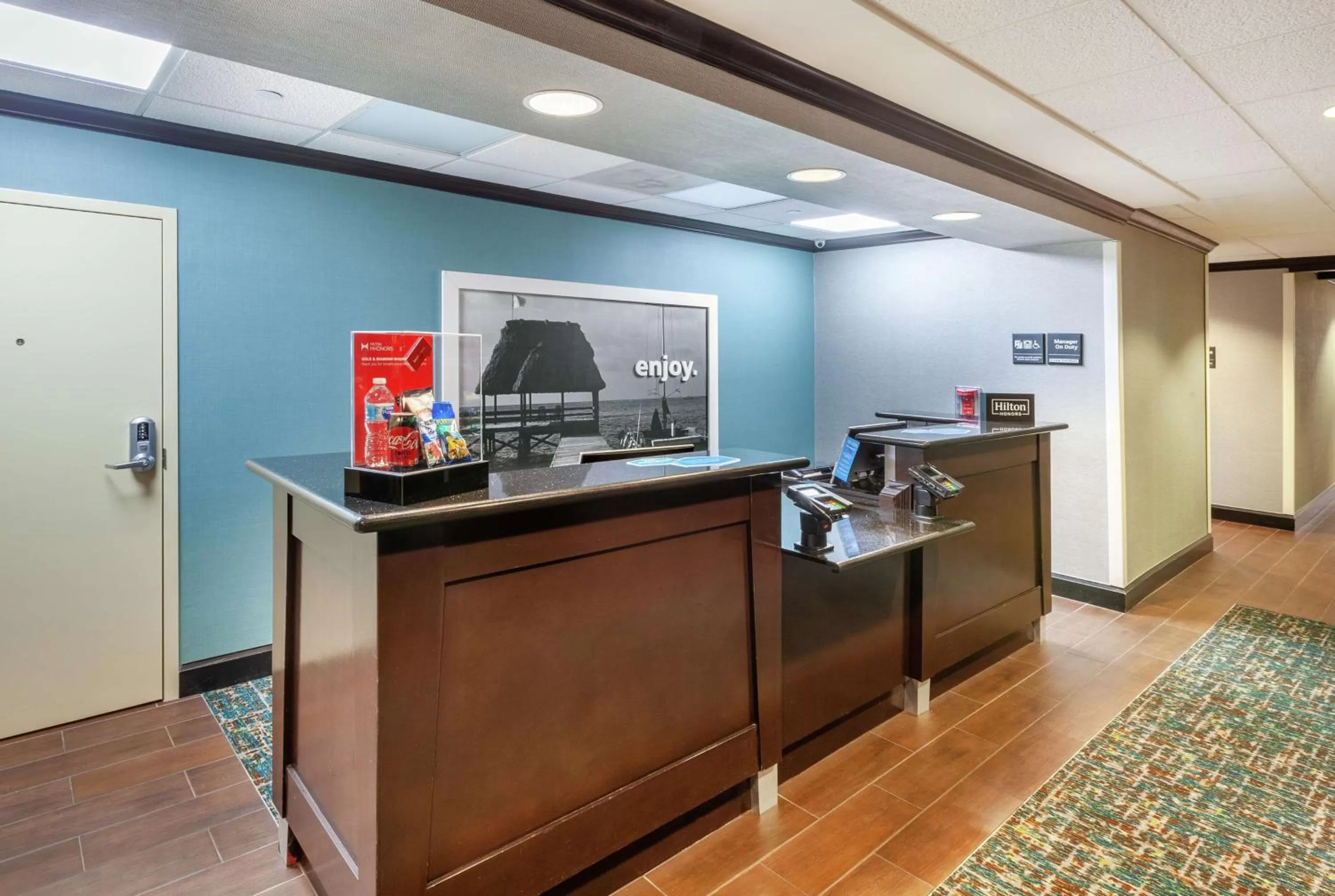 Lobby or reception in Hampton Inn & Suites Houston/League City