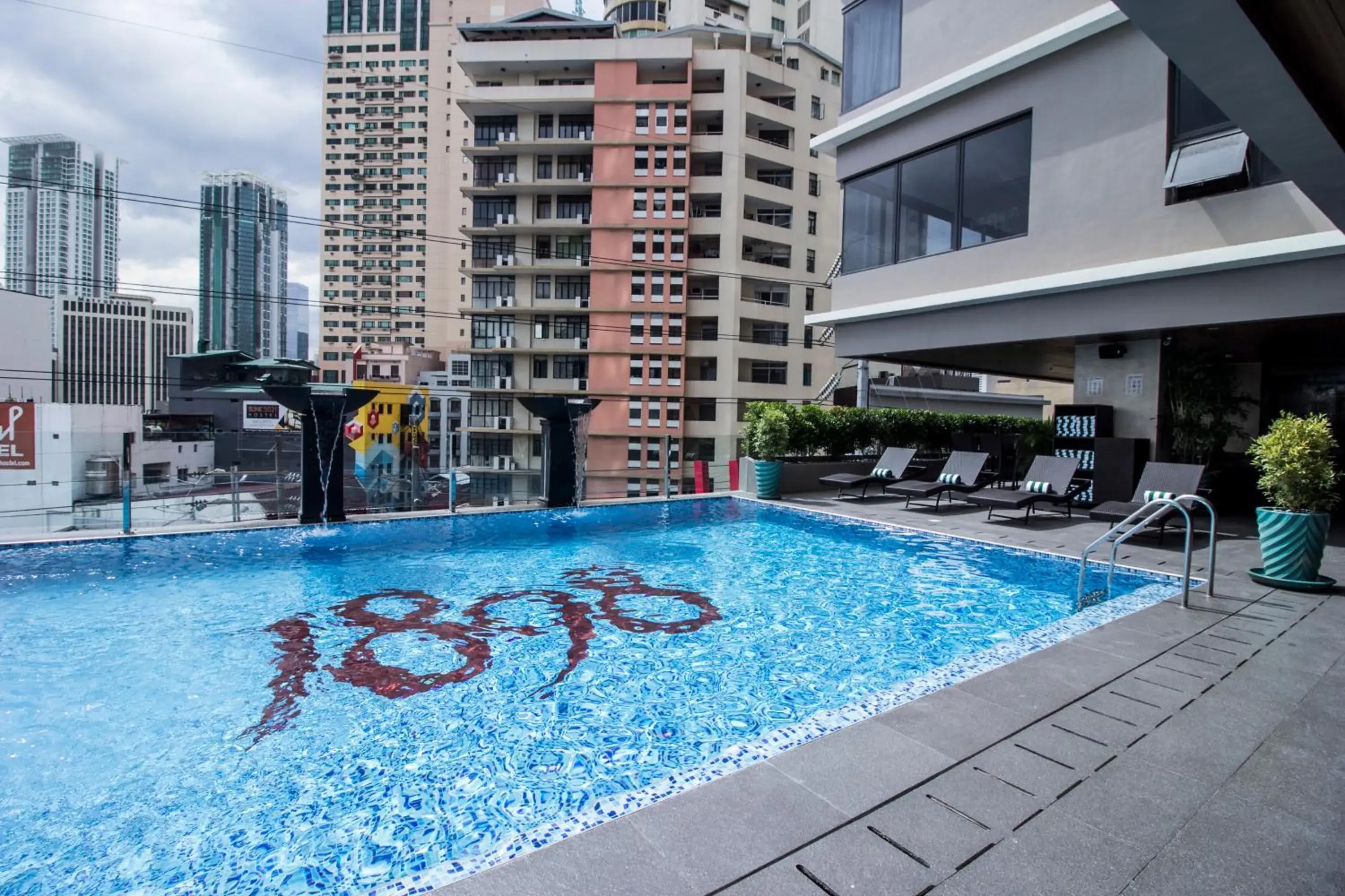 Swimming Pool in 1898 Hotel Colonia En Las Filipinas