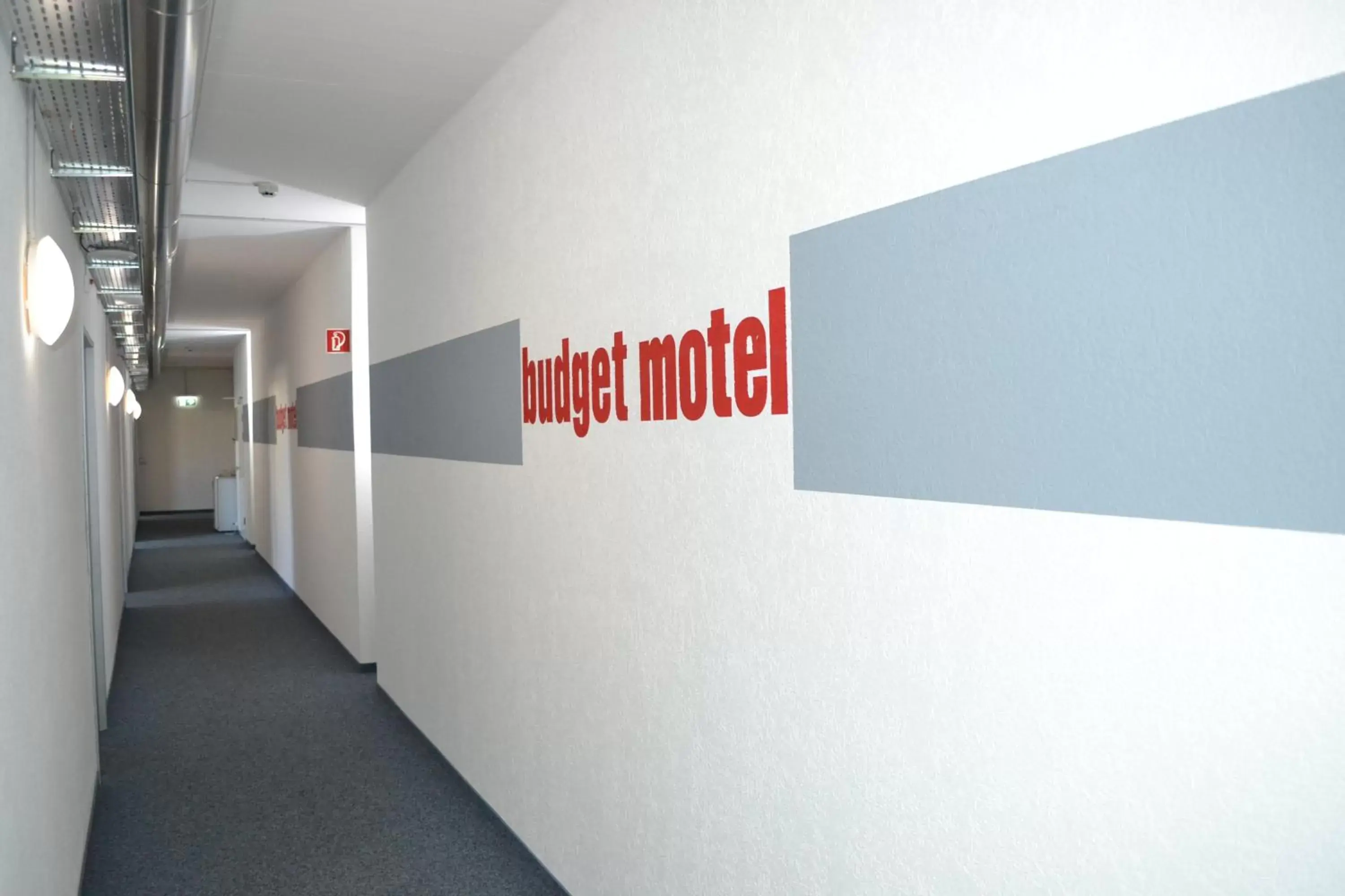 Property logo or sign in Budget Motel