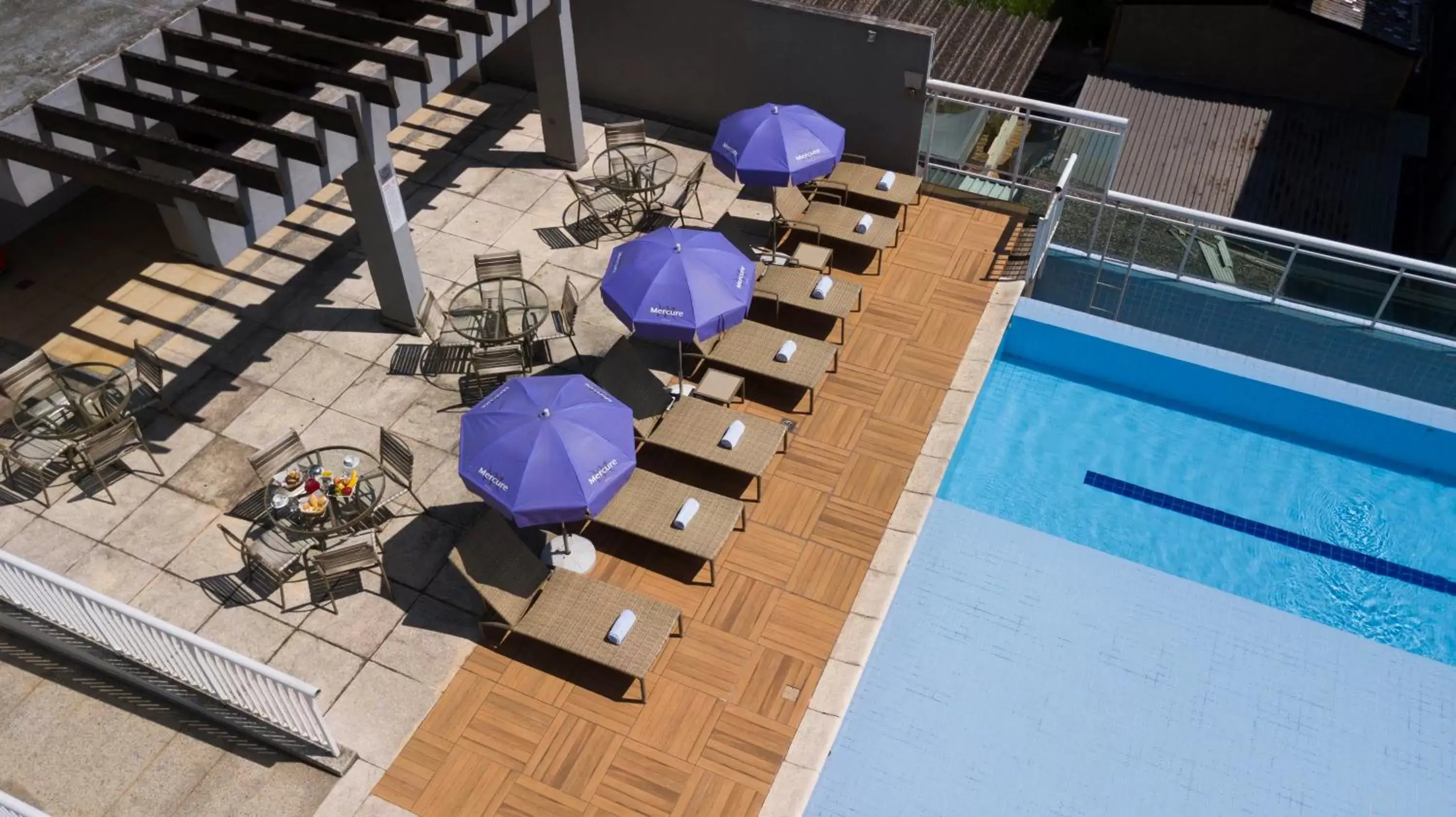 Pool View in Mercure Rio de Janeiro Nova Iguaçu