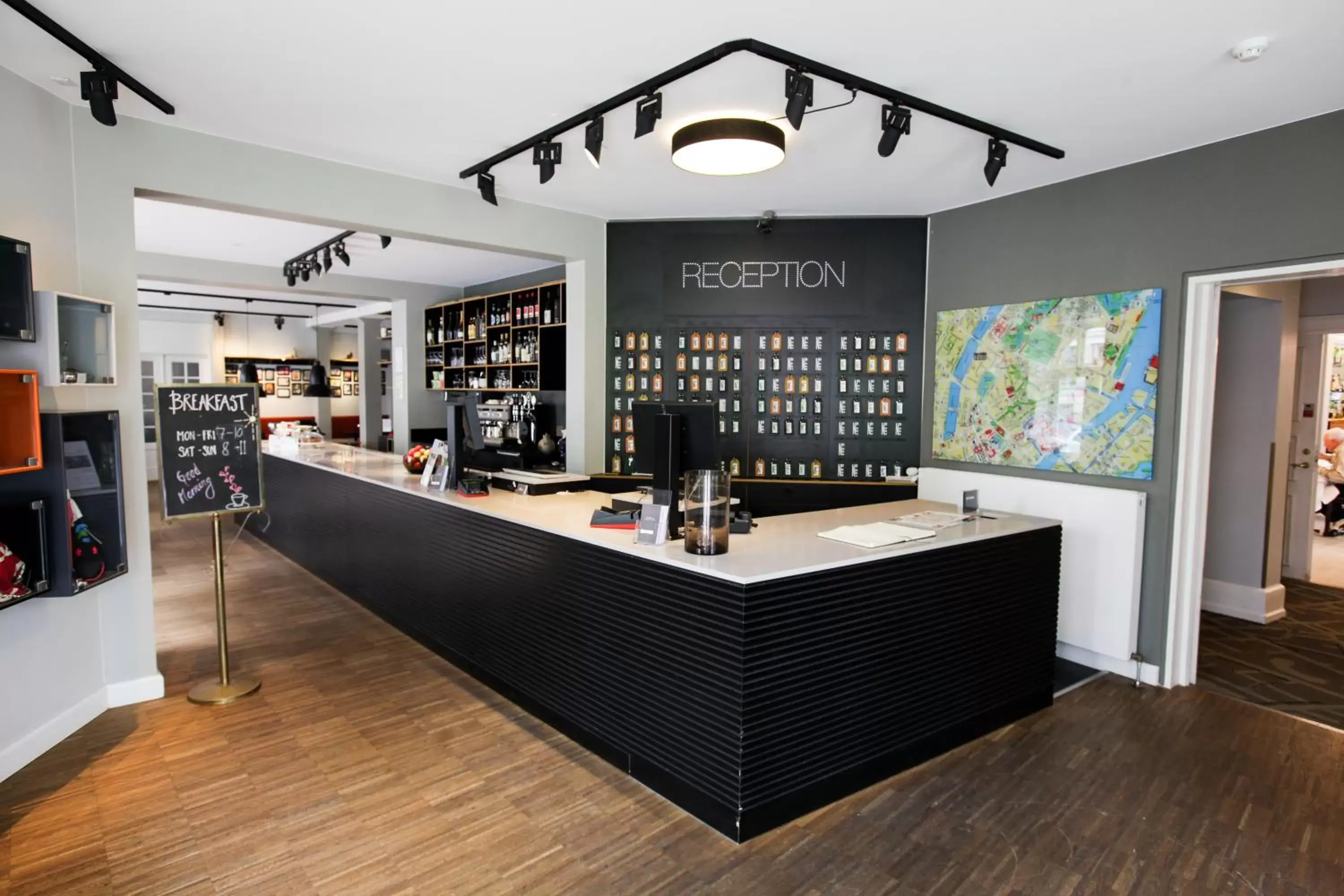 Lobby or reception in Ibsens Hotel Lobby or reception in Ibsens Hotel