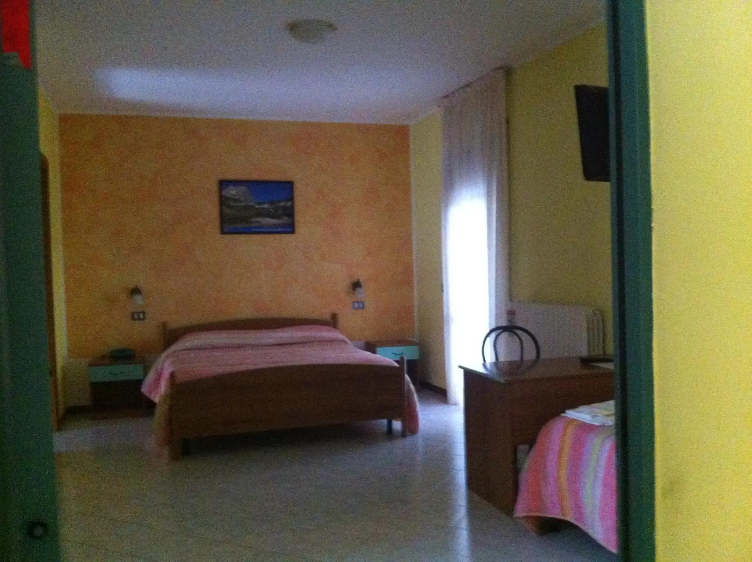 Bedroom, Bed in Hotel Giampy