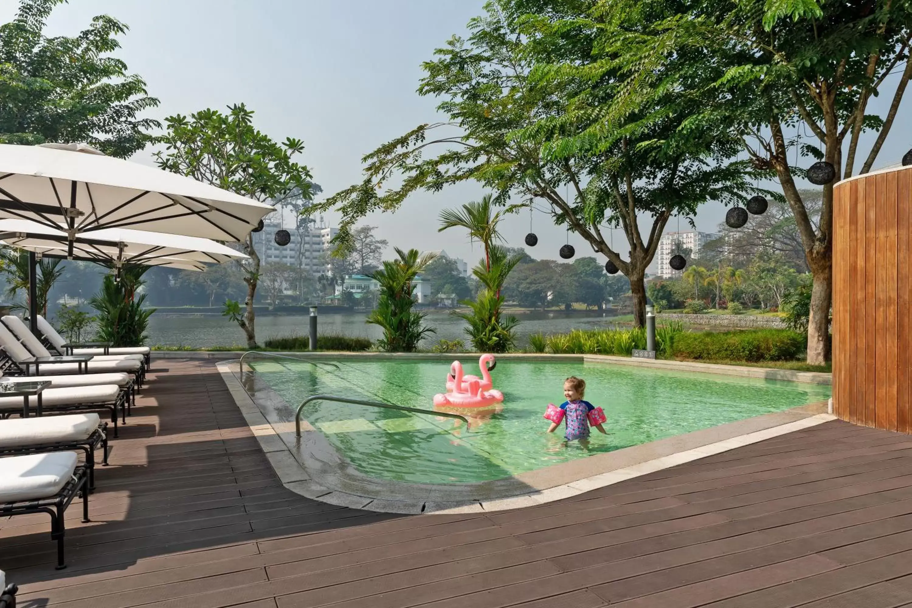 Swimming Pool in LOTTE Hotel Yangon