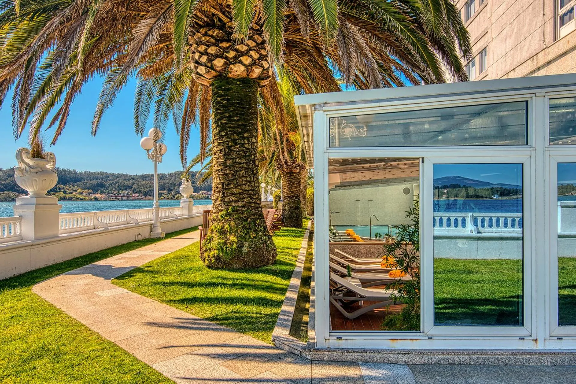 Hot Spring Bath in Eurostars Louxo Talaso