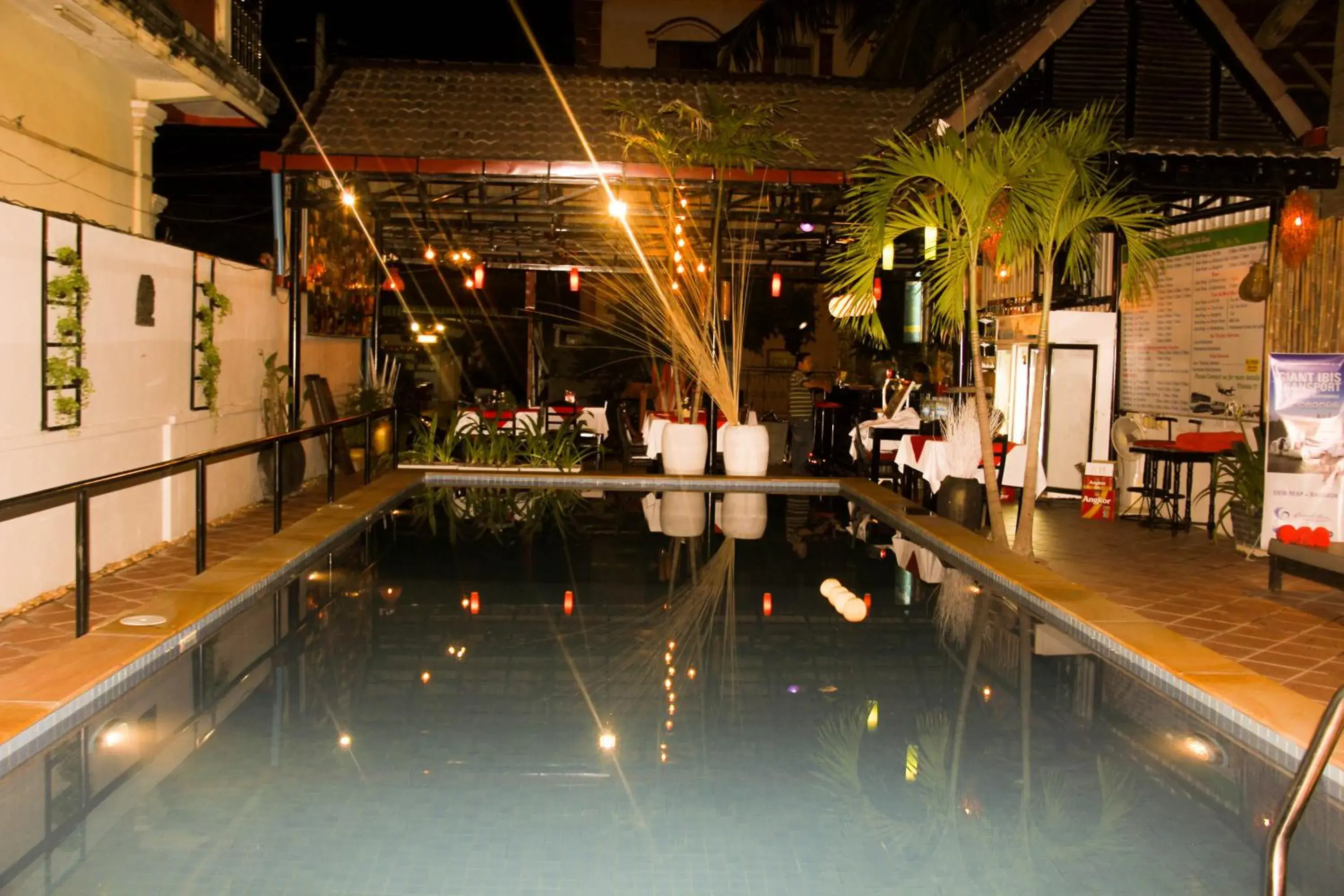Swimming Pool in Tropical Breeze Guesthouse