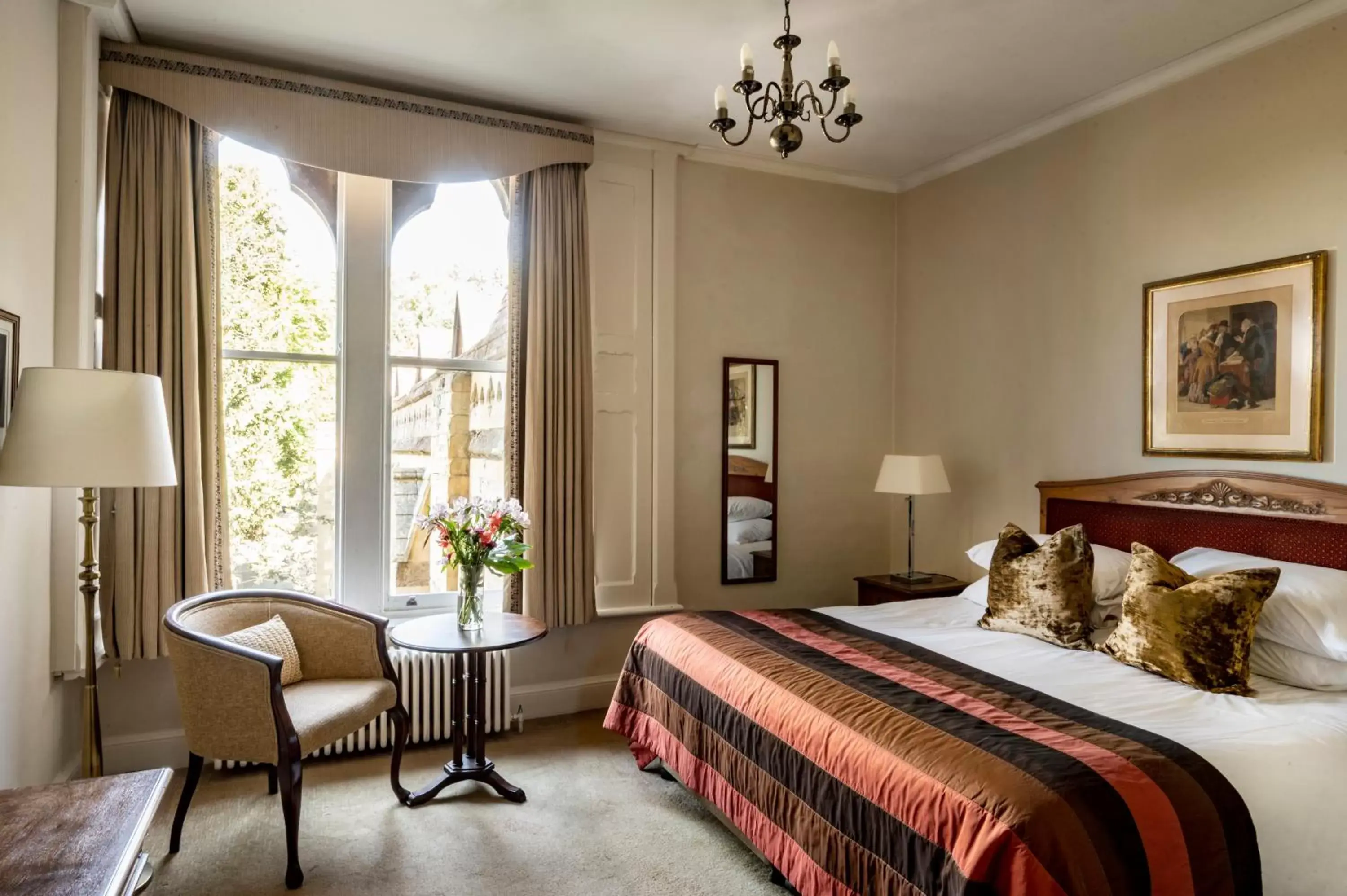 Bed in Ettington Park Hotel, Stratford-upon-Avon