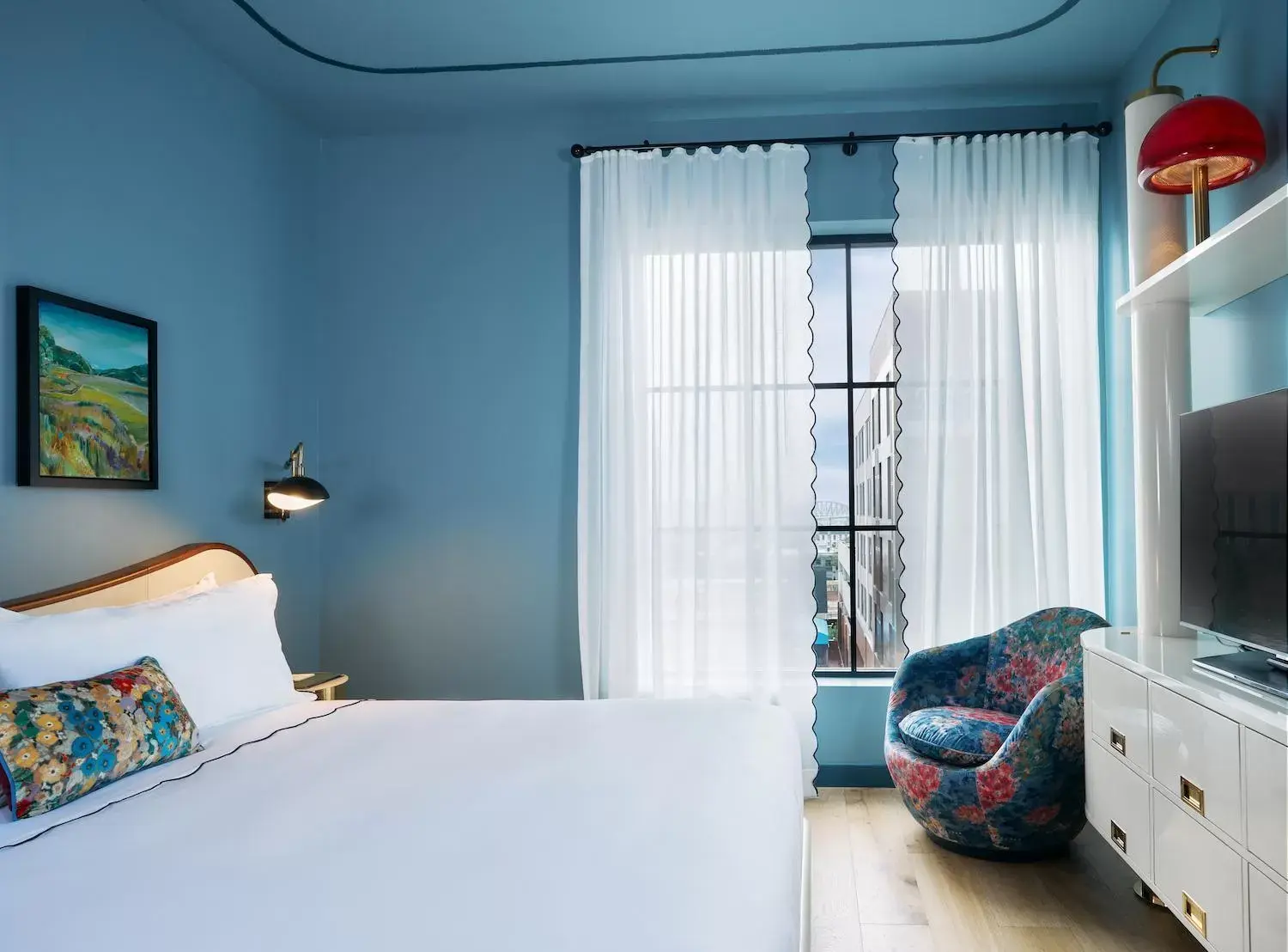 Bedroom, Bed in Hotel Genevieve