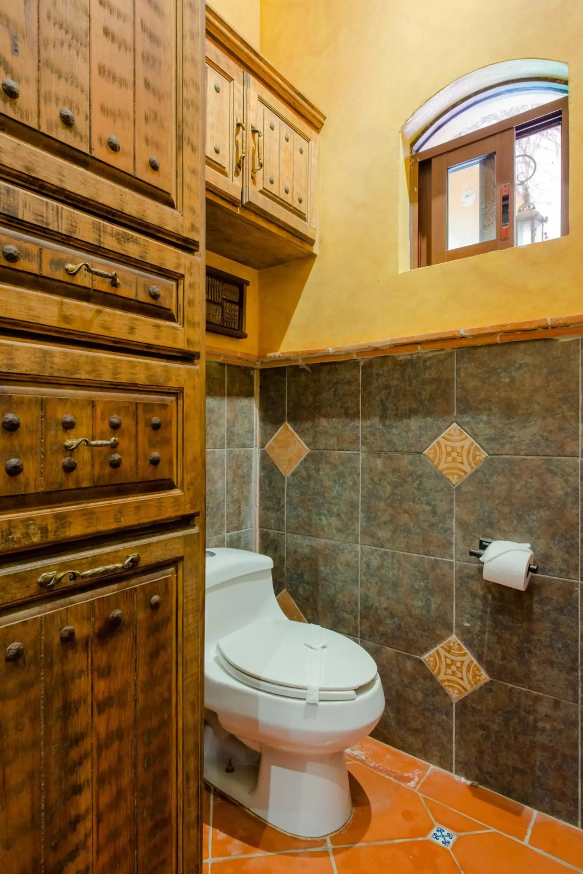 Bathroom in Hacienda Xcaret