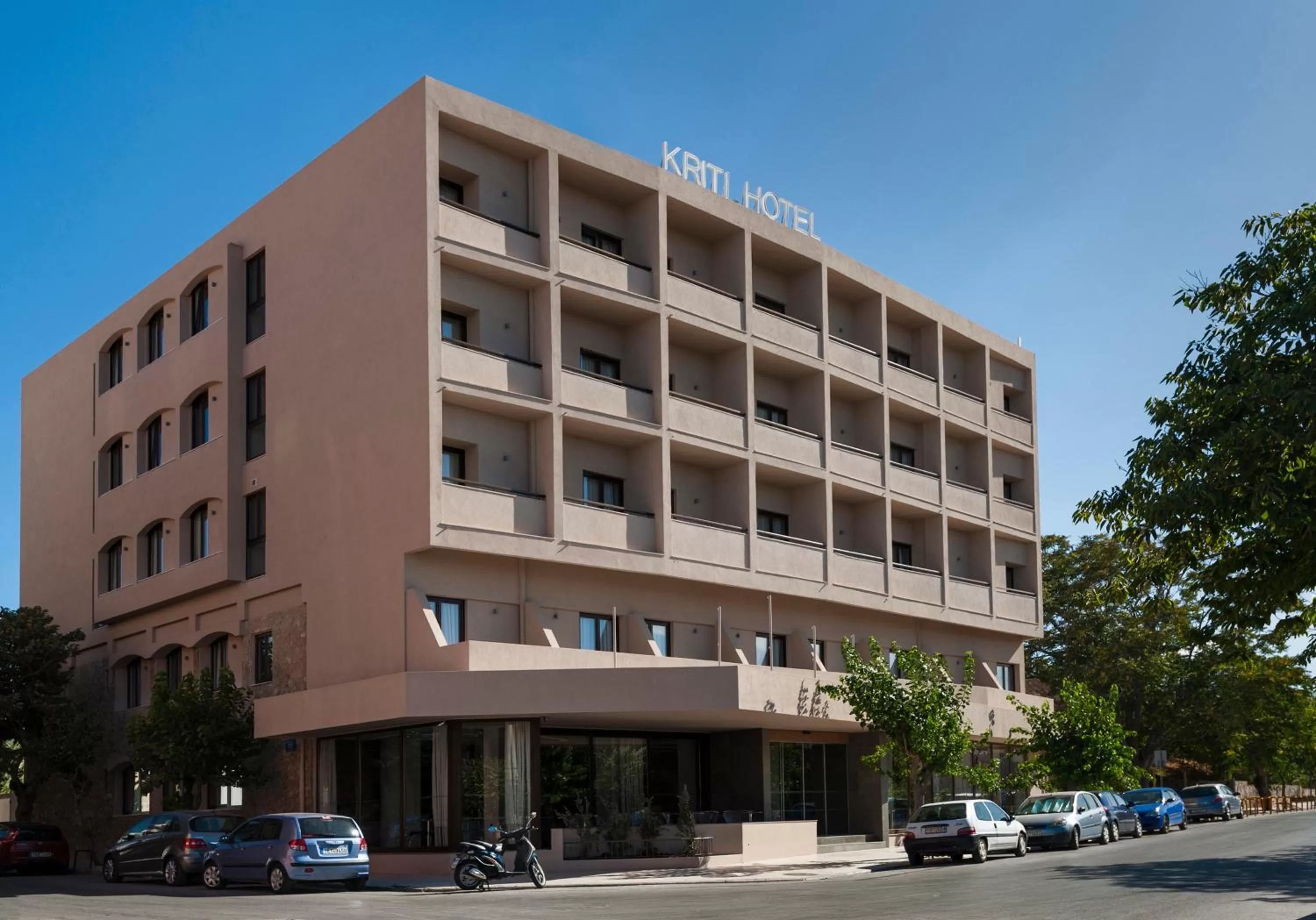 Facade/entrance in Kriti Hotel