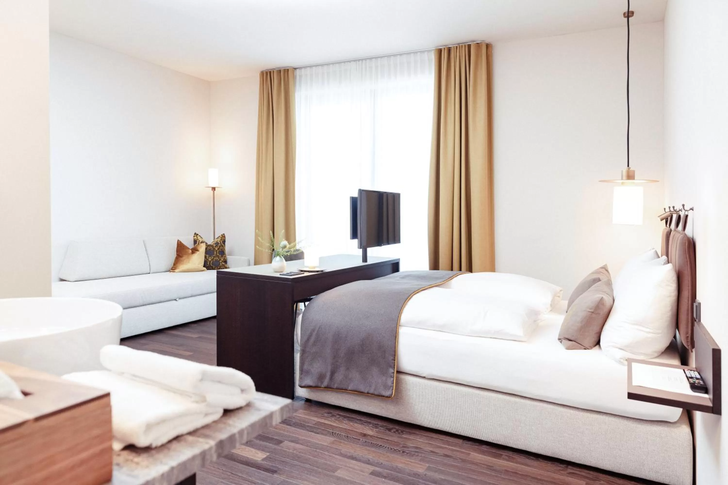 Bed in Boutique Hotel das TSCHOFEN