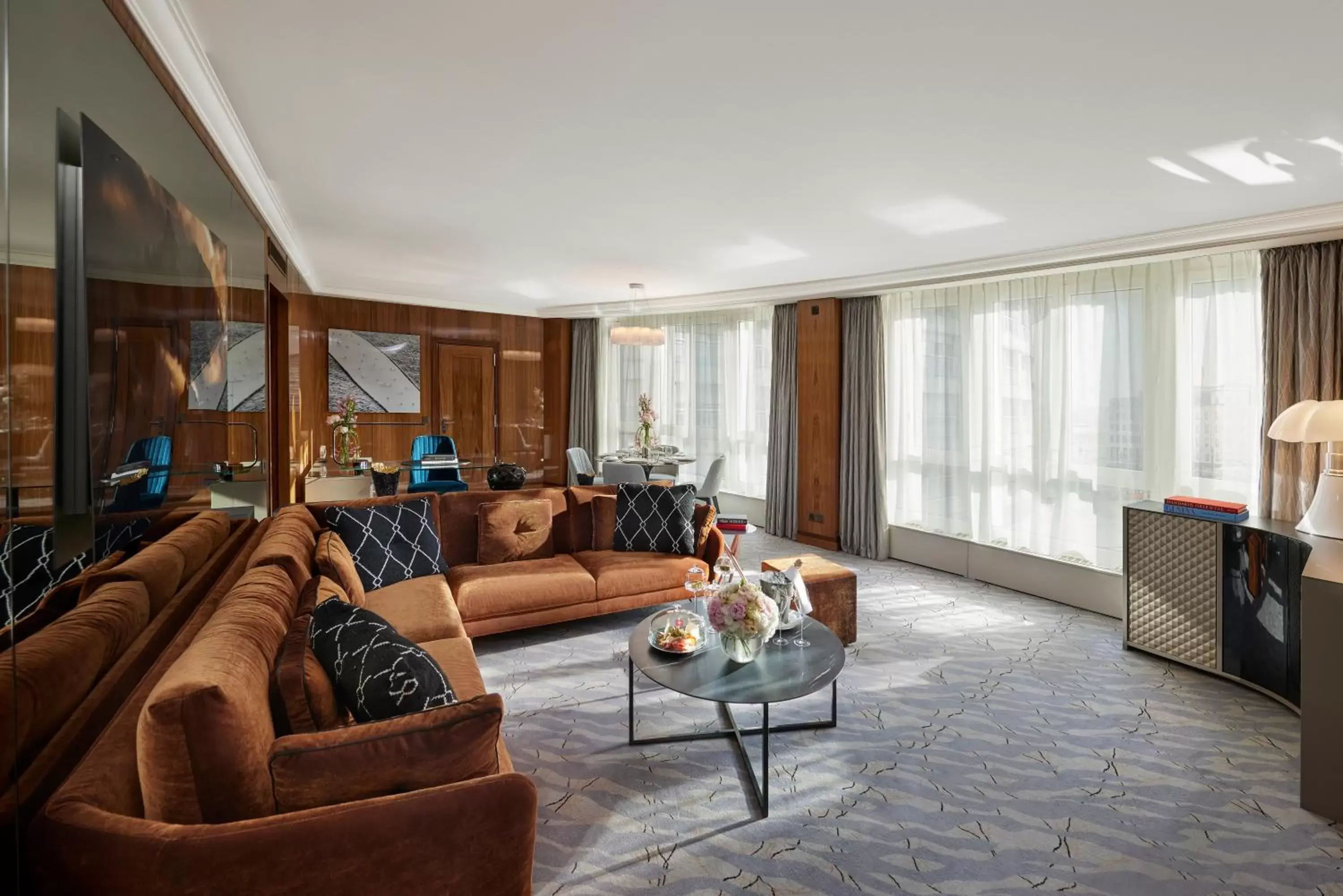 Living room, Seating Area in Mandarin Oriental, Geneva