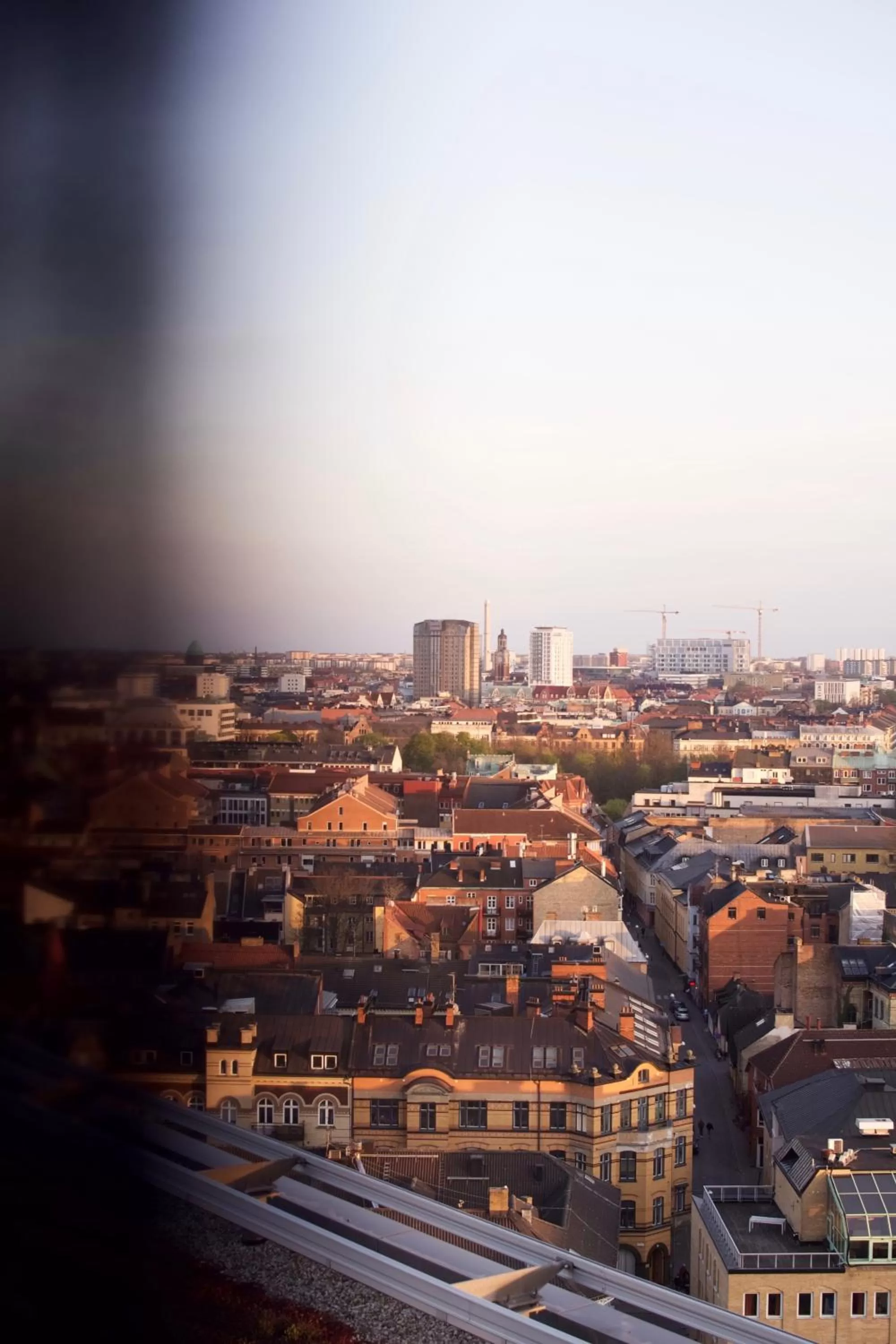 View (from property/room) in Clarion Hotel Malmö Live