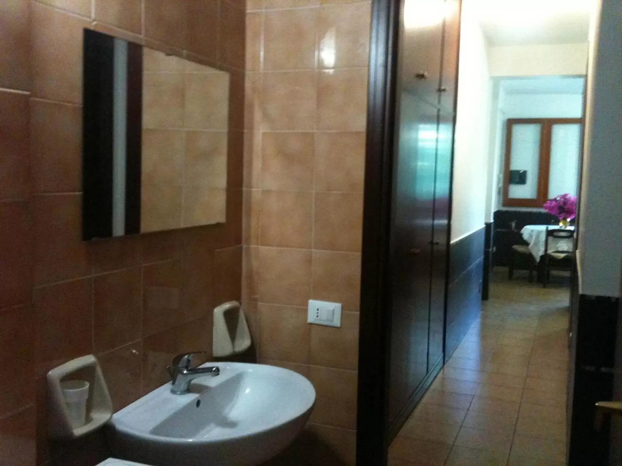 Bathroom in Stanza in Villa con giardino vista mare