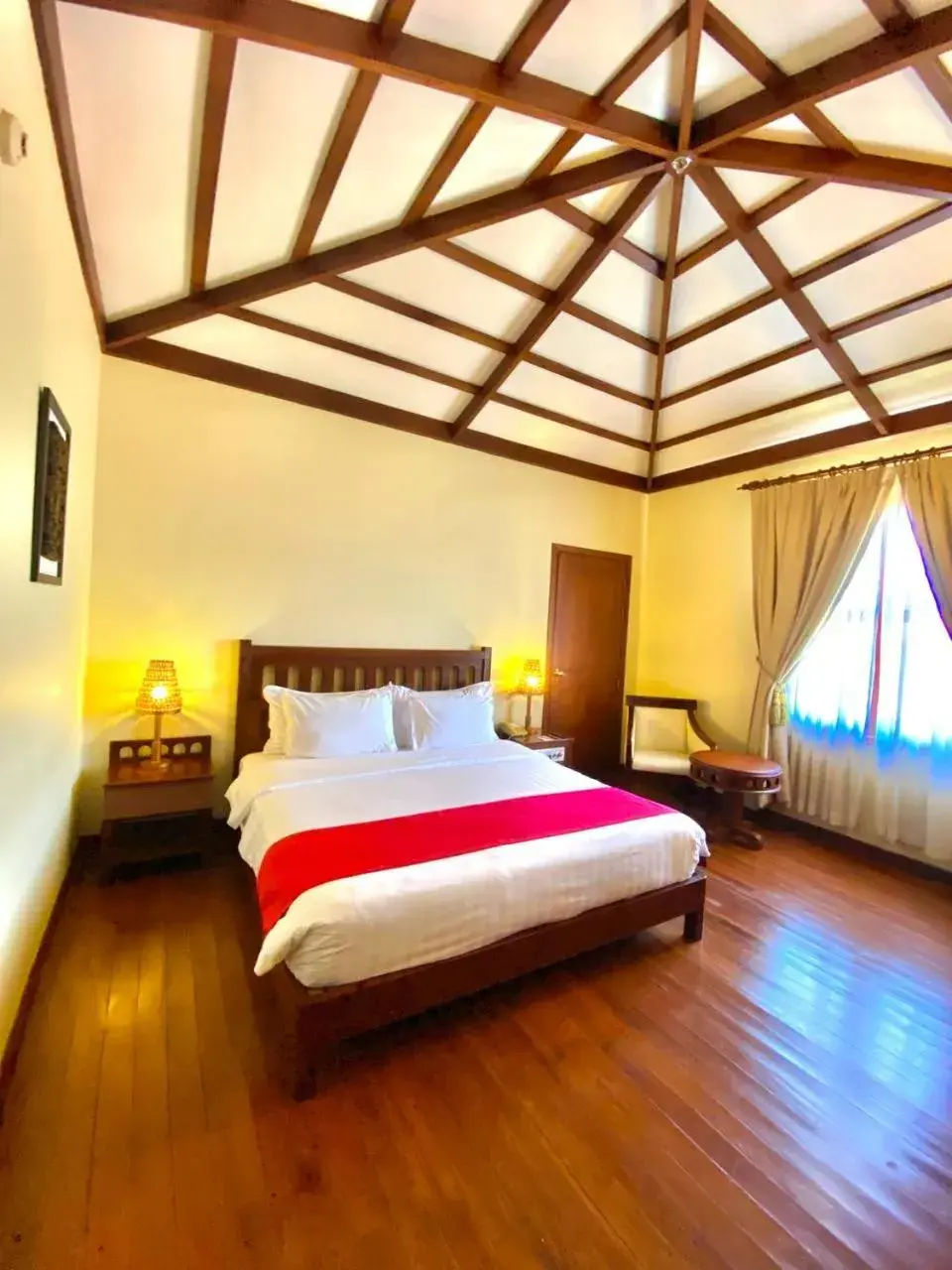 Bed in Royal Angkor Resort & Spa