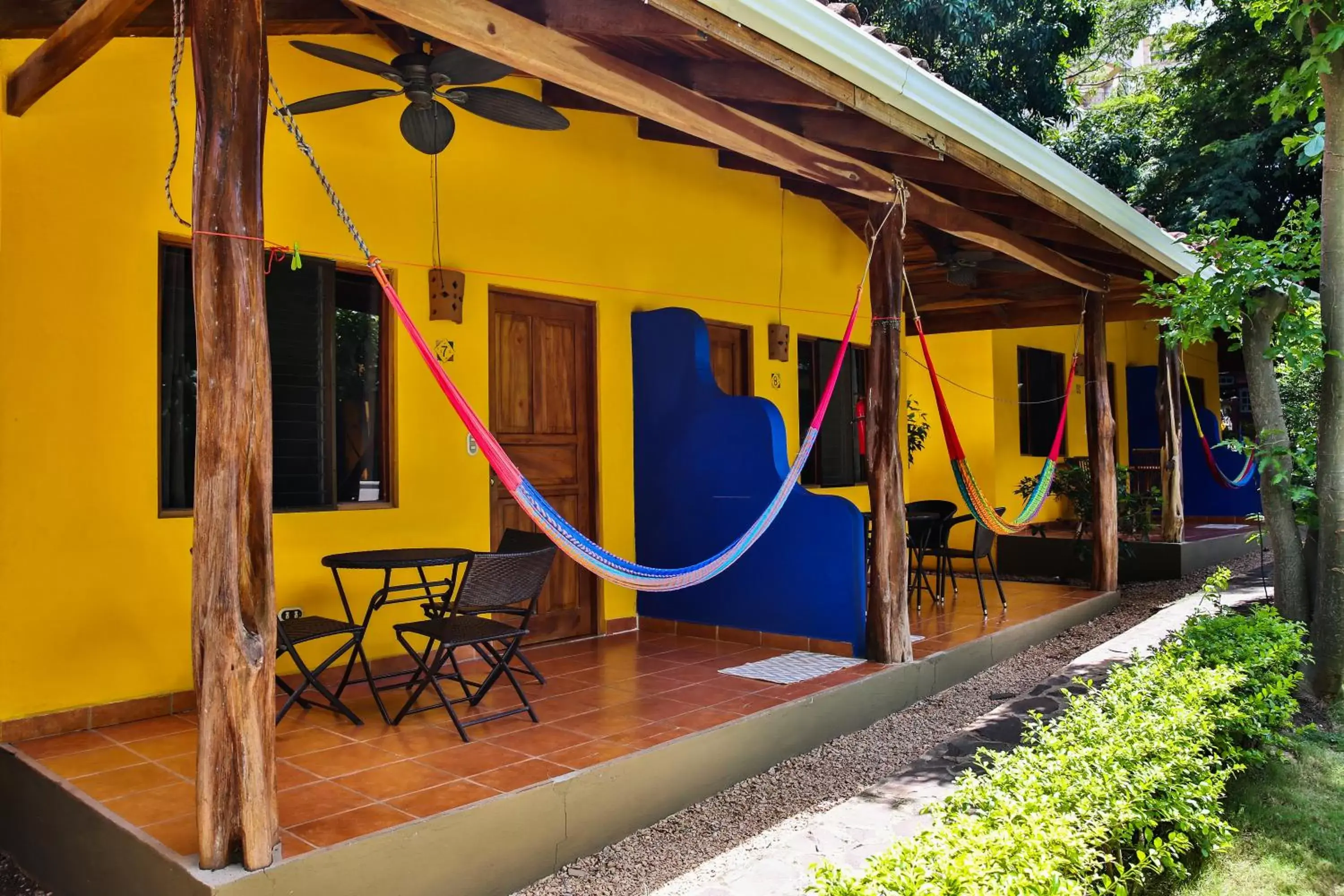 Patio in Villas Macondo