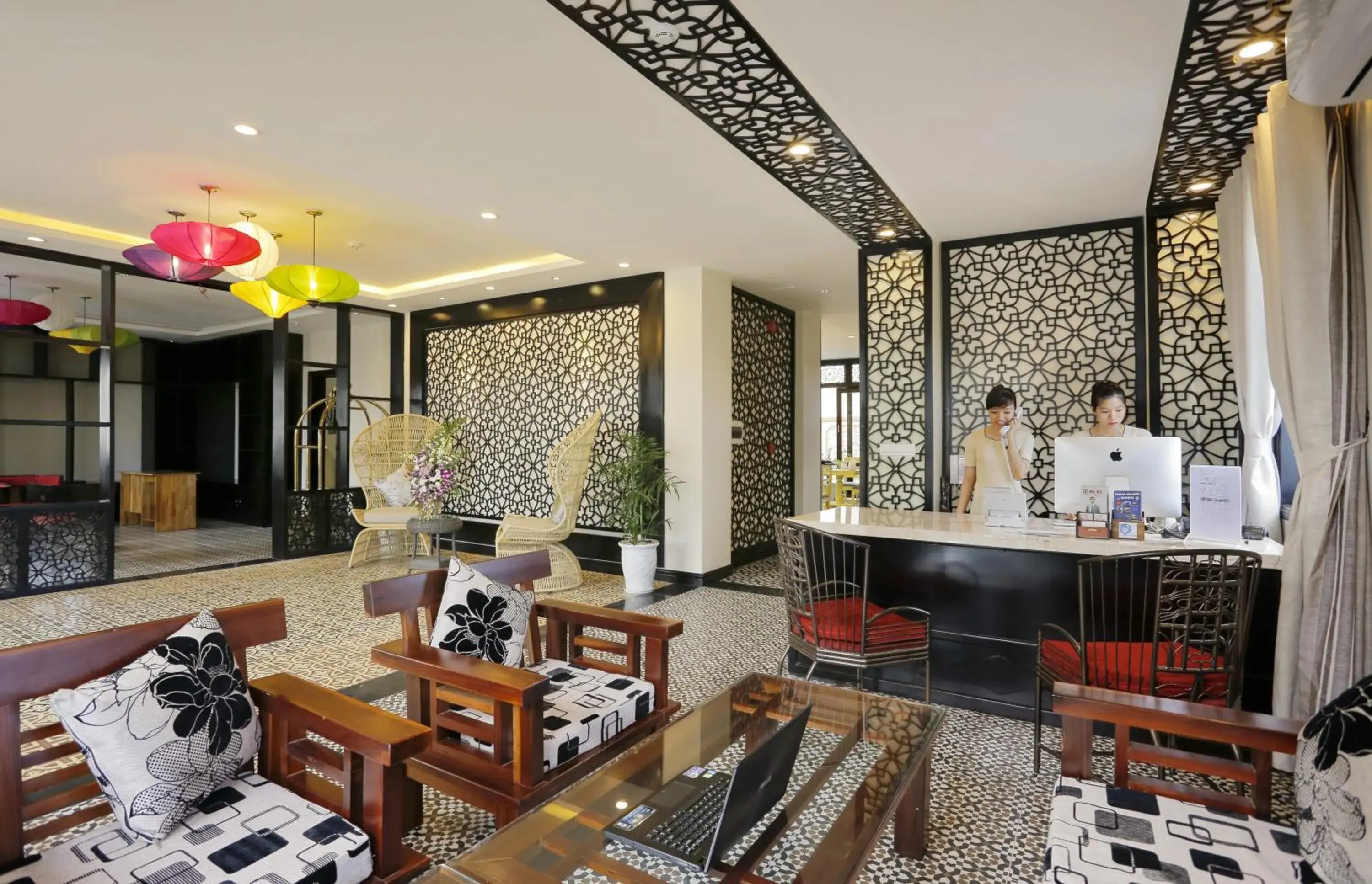Lobby or reception in River Suites Hoi An Lobby or reception in River Suites Hoi An
