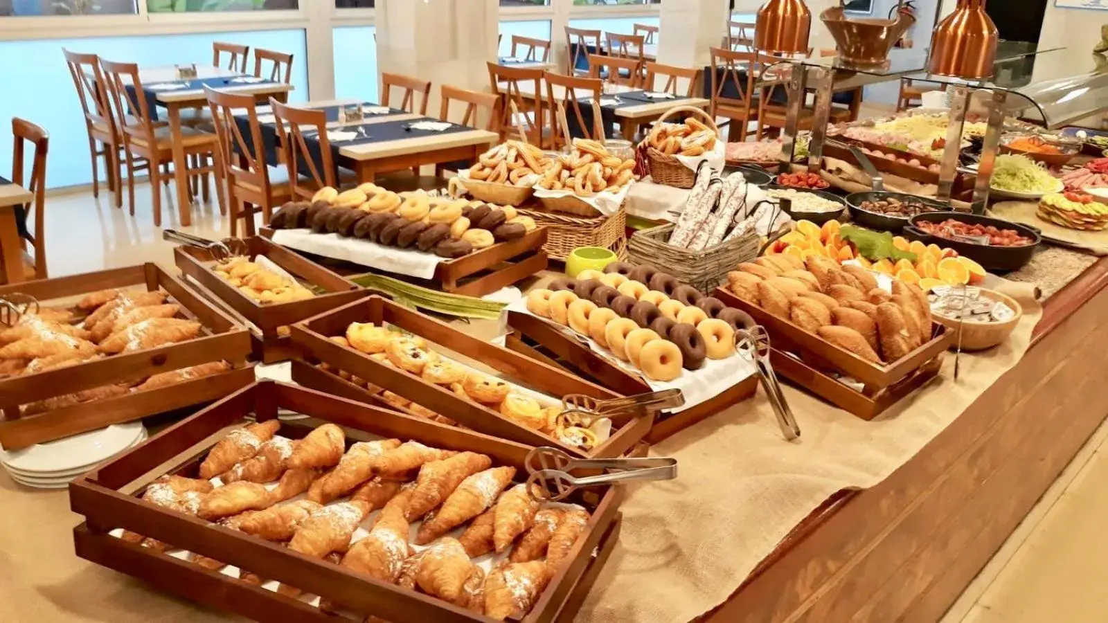 Buffet breakfast, Food in Hotel Stella Maris