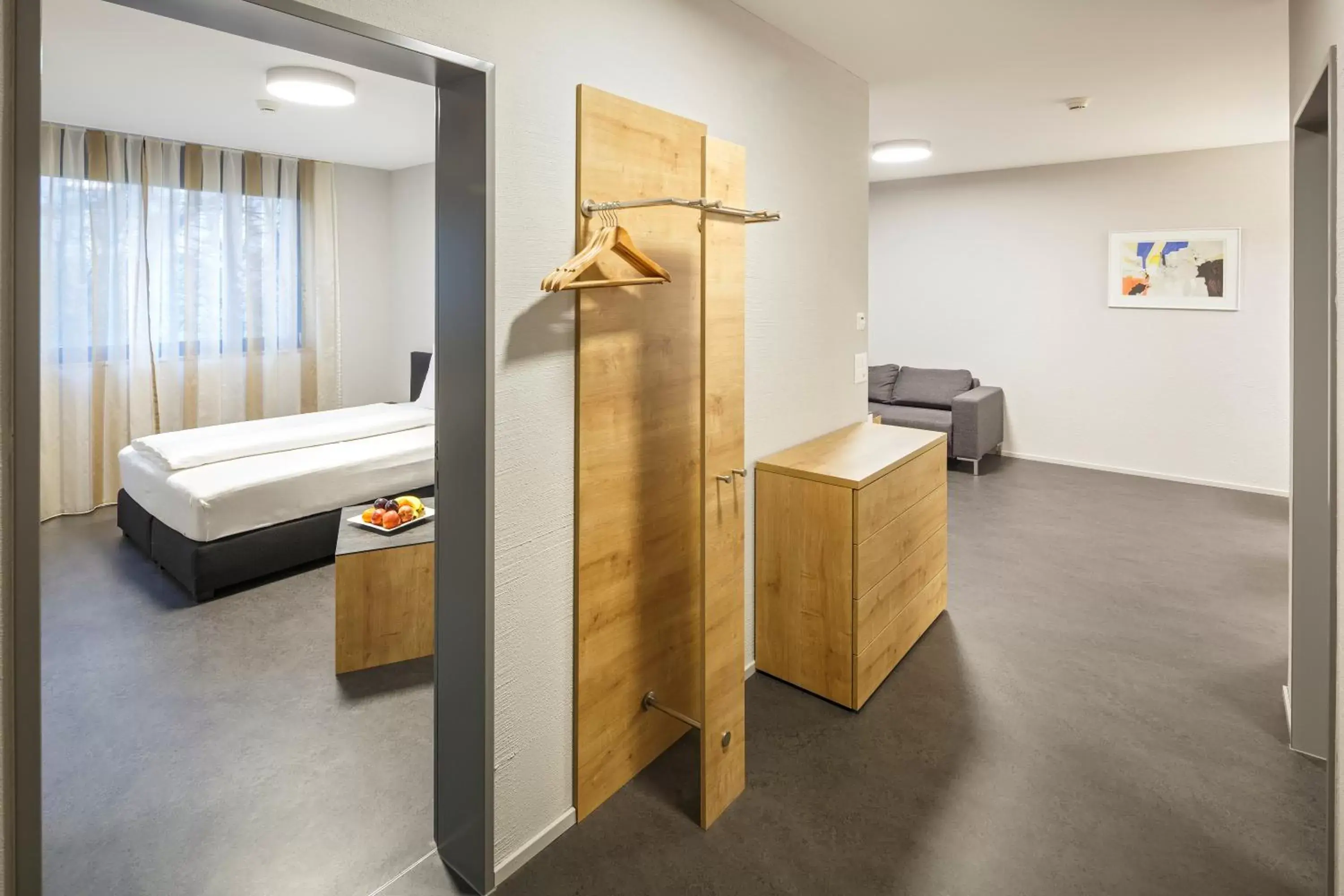 Bedroom in Aparthotel-aarau-WEST Swiss Quality