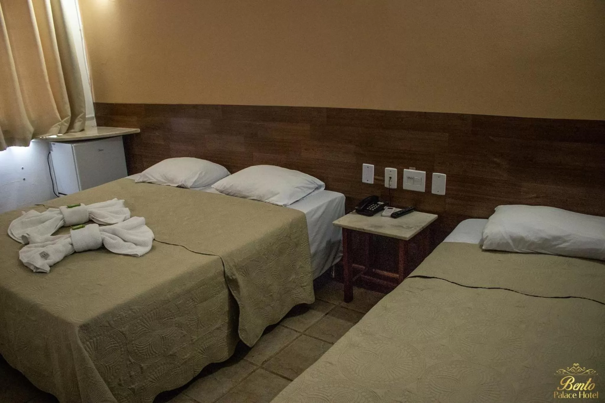 Bed in Bento palace hotel