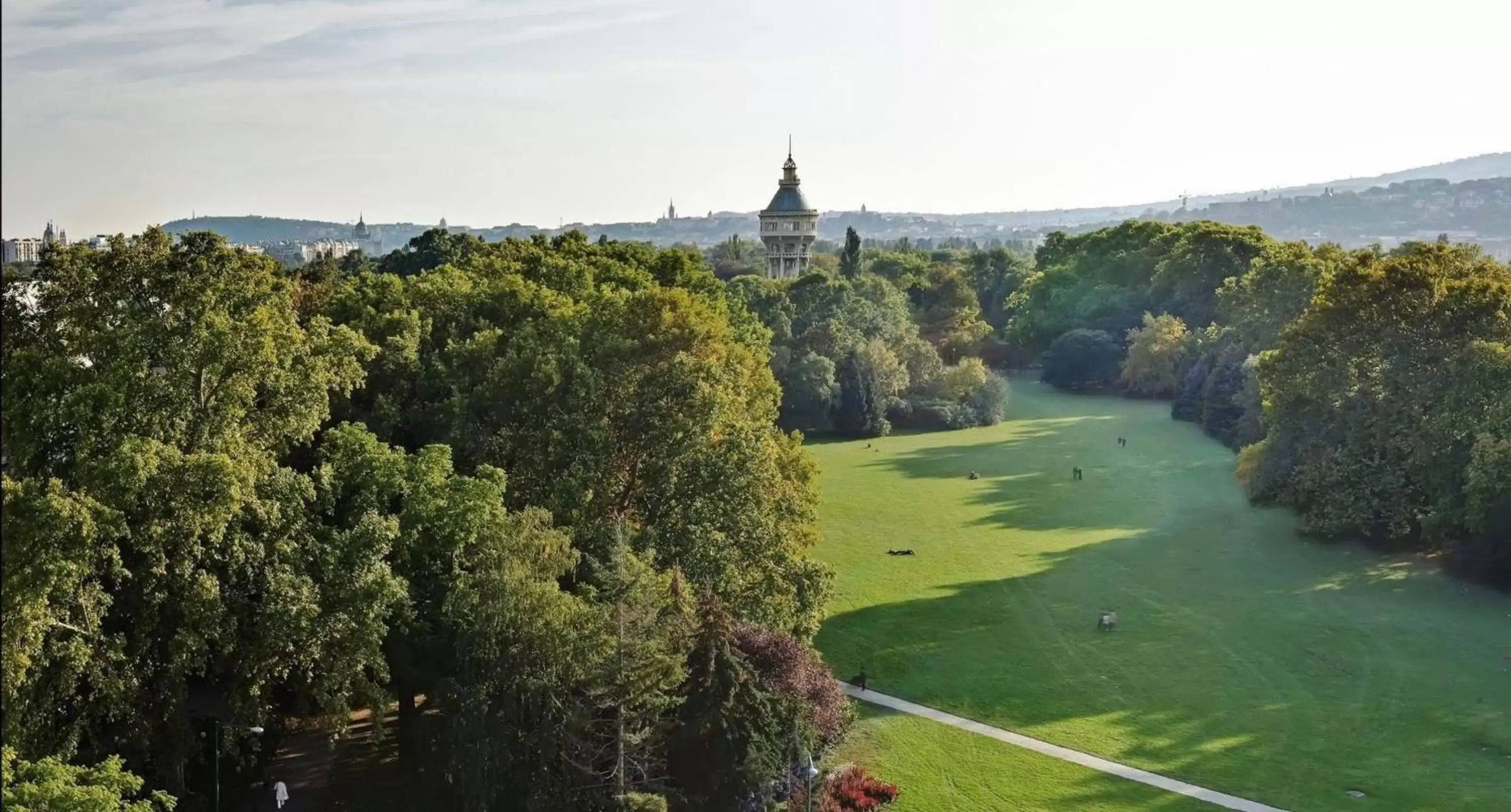 Natural landscape in Ensana Grand Margaret Island