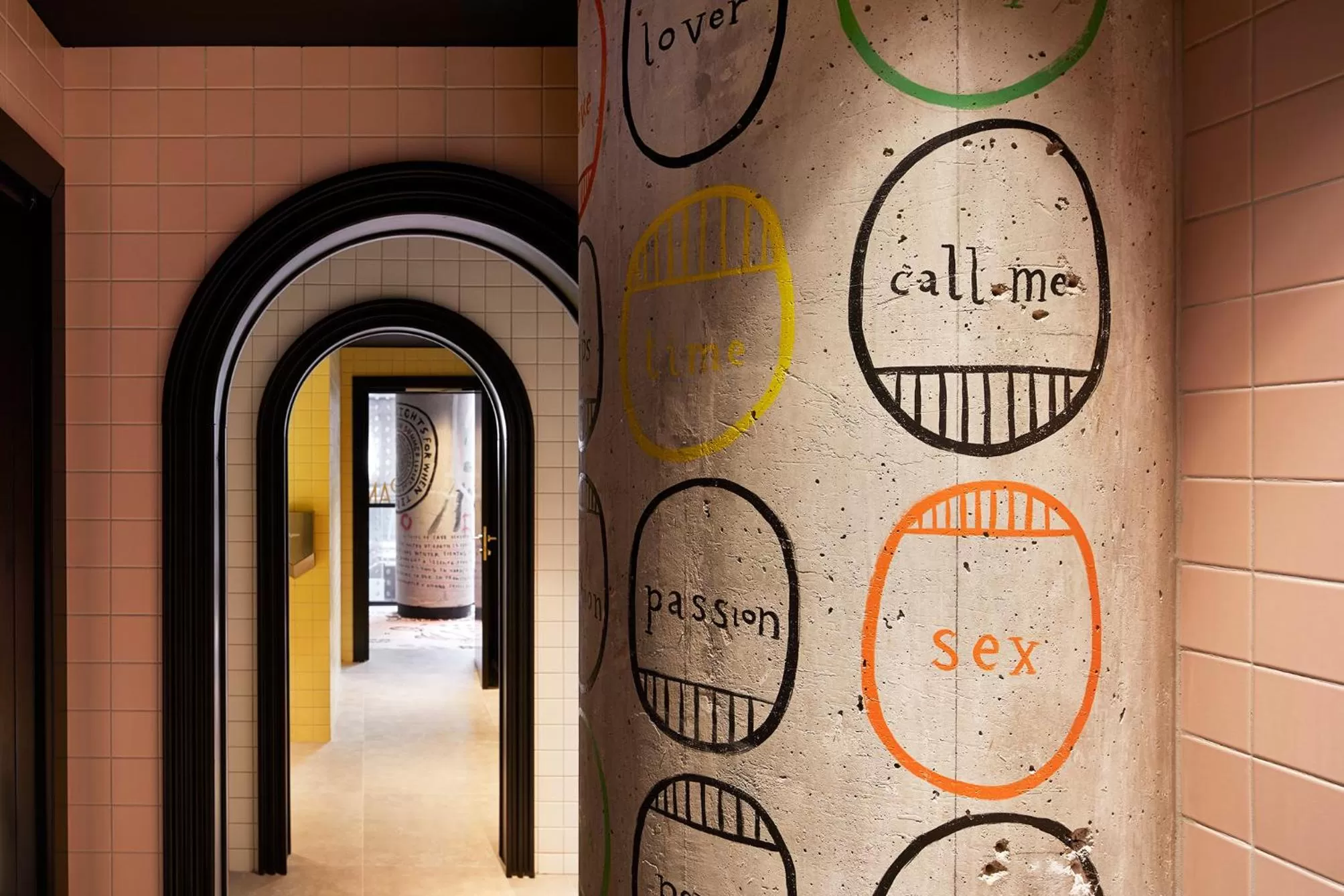 Area and facilities in Mama Shelter Belgrade