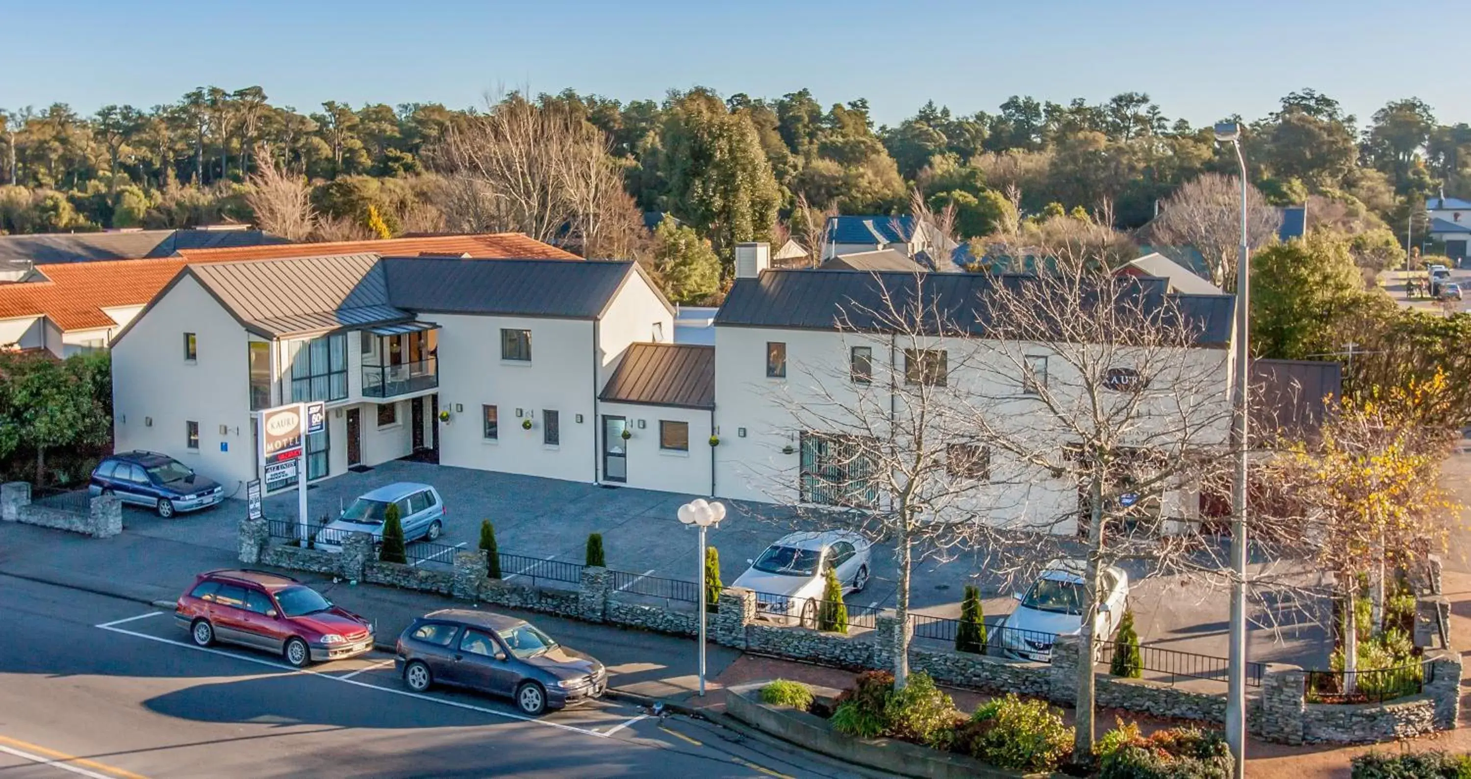 Bird's eye view in Kauri Motel on Riccarton