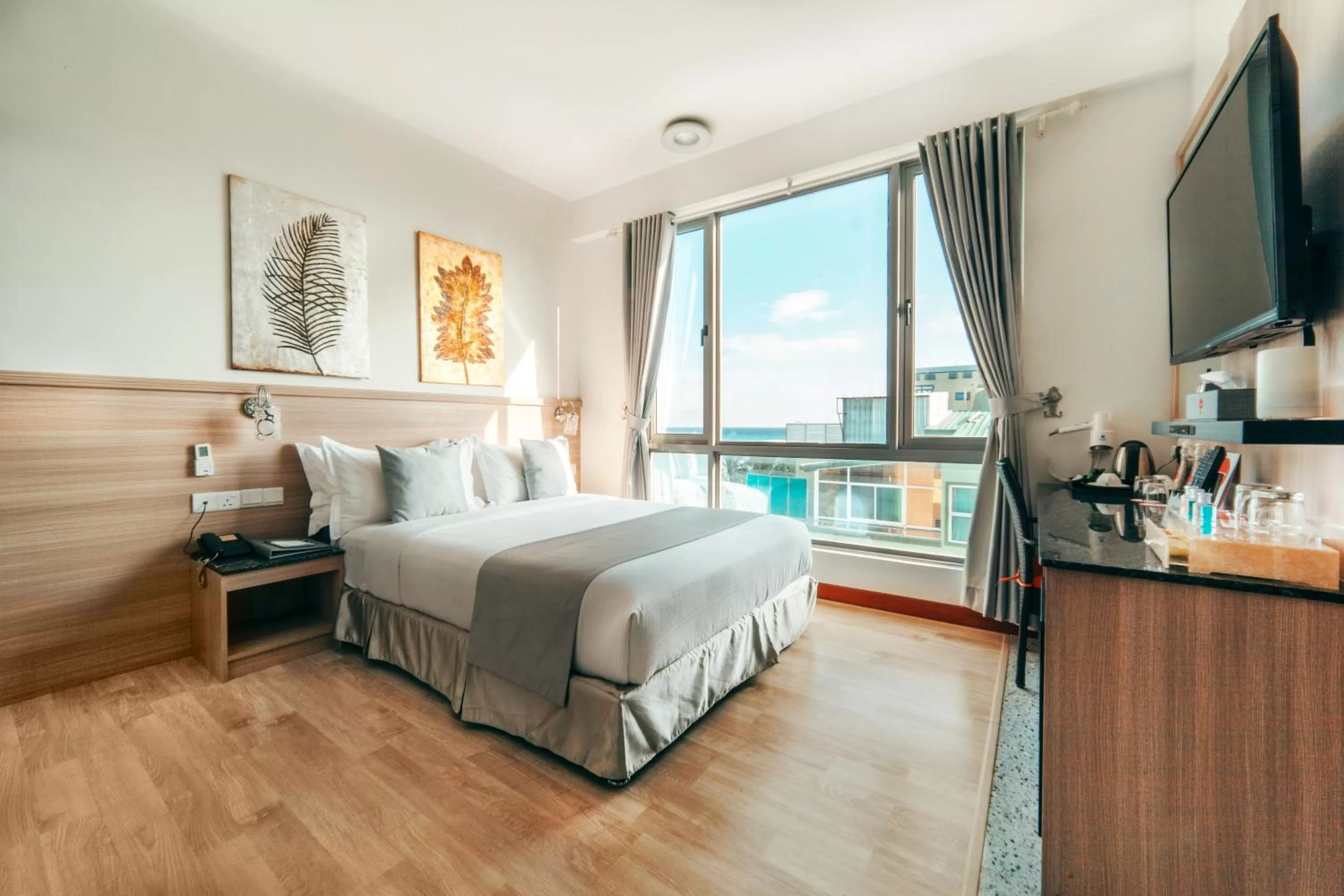 Photo of the whole room, Bed in Paralian Hulhumale'