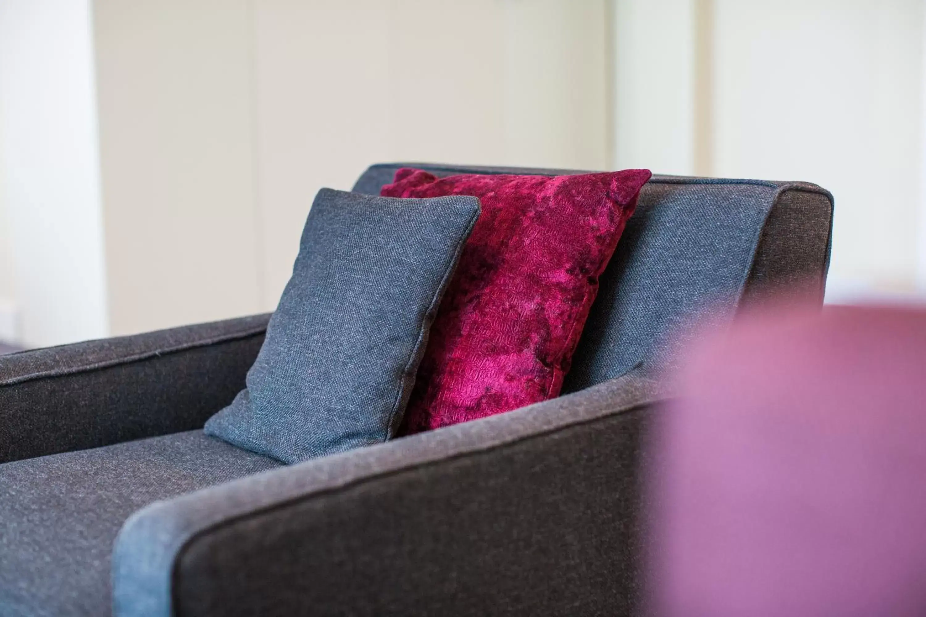 Seating area in Radisson Blu Hotel, Cardiff