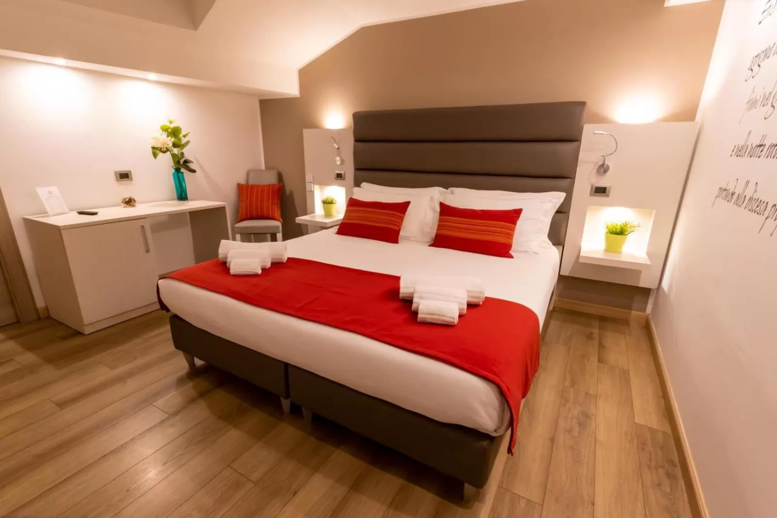 Bed in Palazzo Sisto Exclusive Rooms