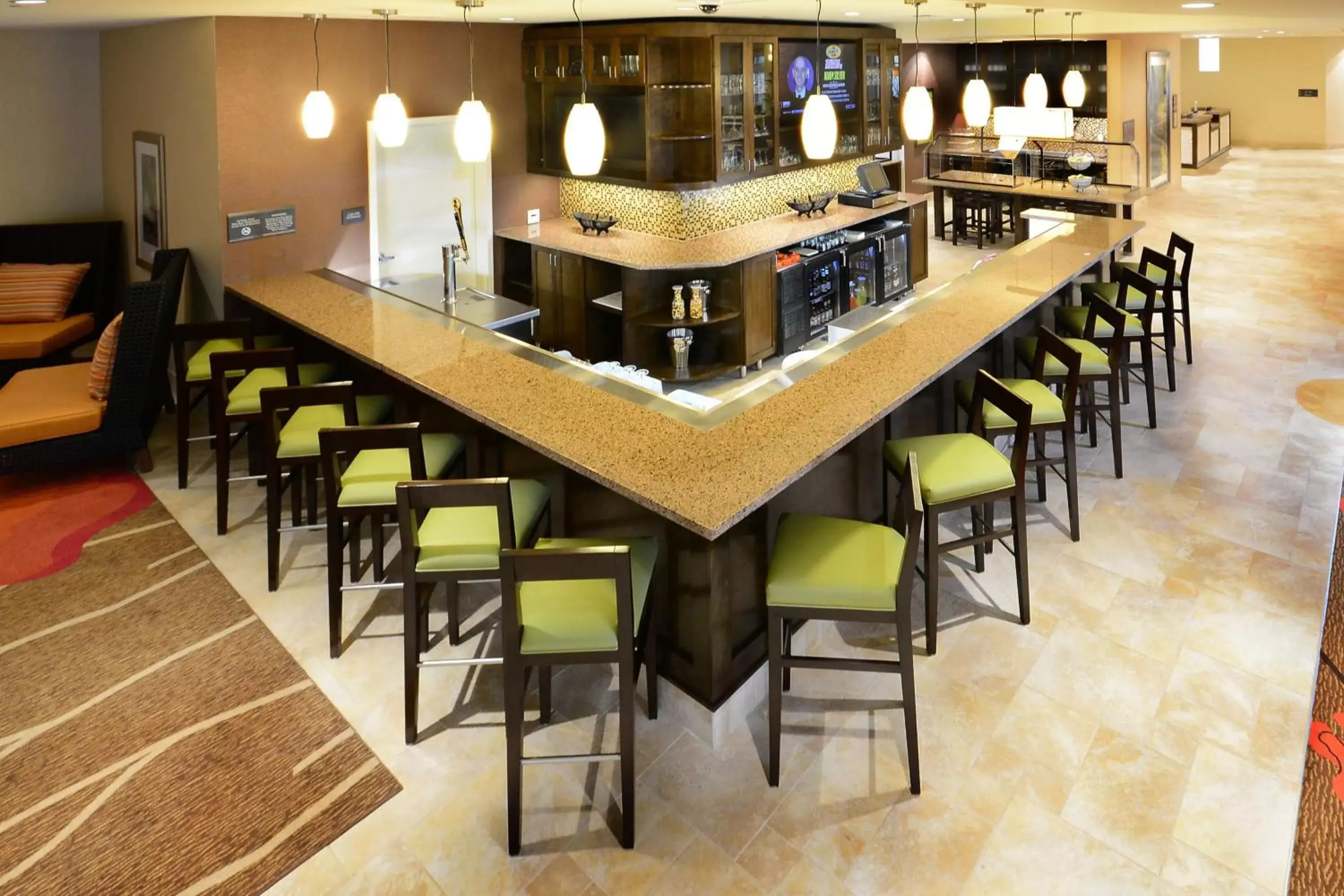 Lounge or bar in Hilton Garden Inn Greensboro Airport