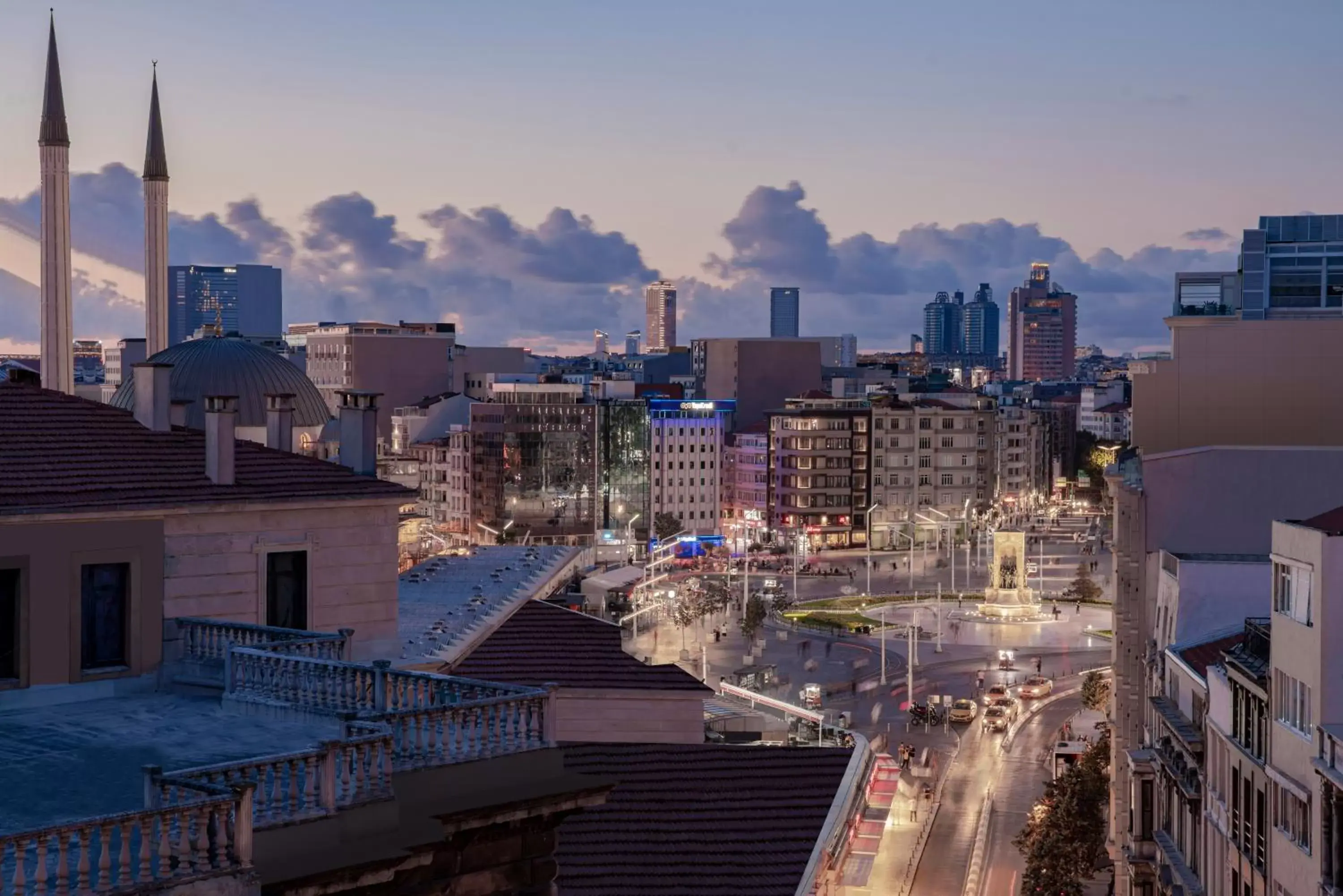 City view in AKKA Lush Hotel Taksim