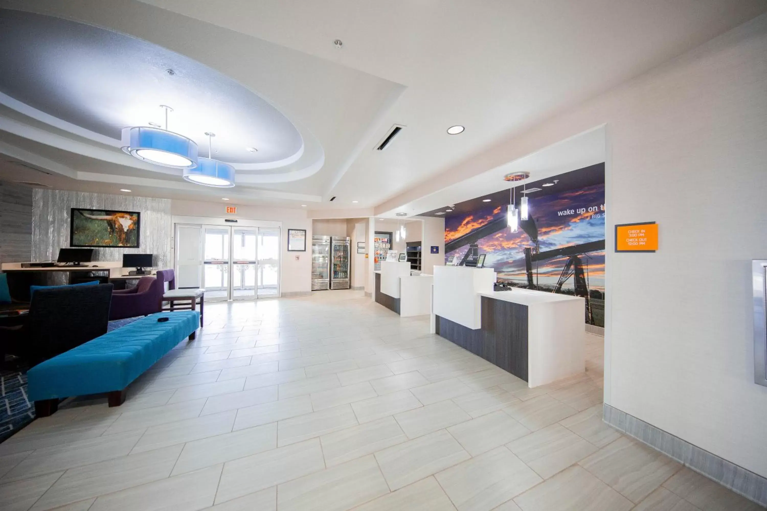 Lobby or reception in La Quinta by Wyndham Big Spring Lobby or reception in La Quinta by Wyndham Big Spring