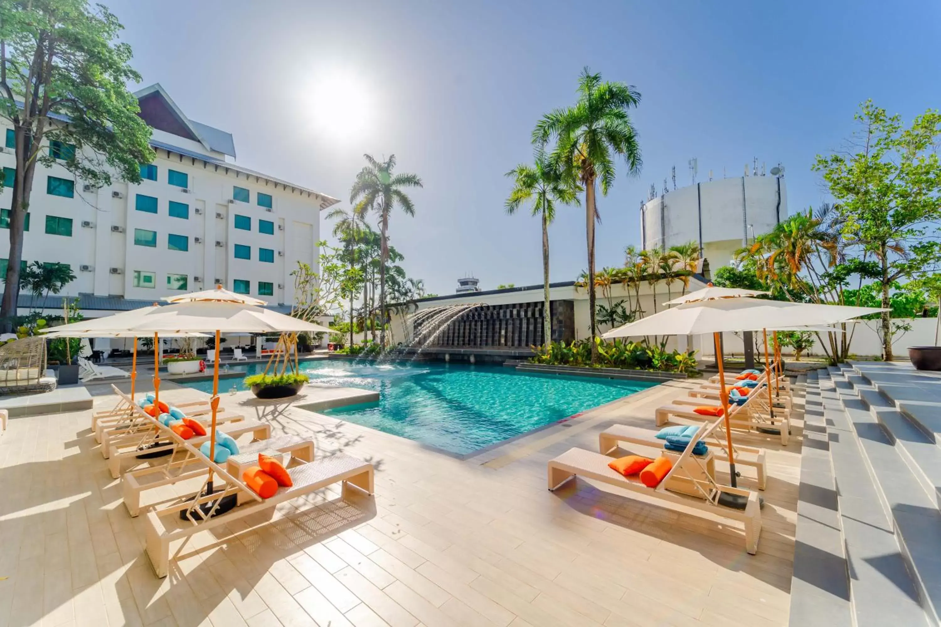 Pool view in Wings by Croske Resort Langkawi Pool view in Wings by Croske Resort Langkawi