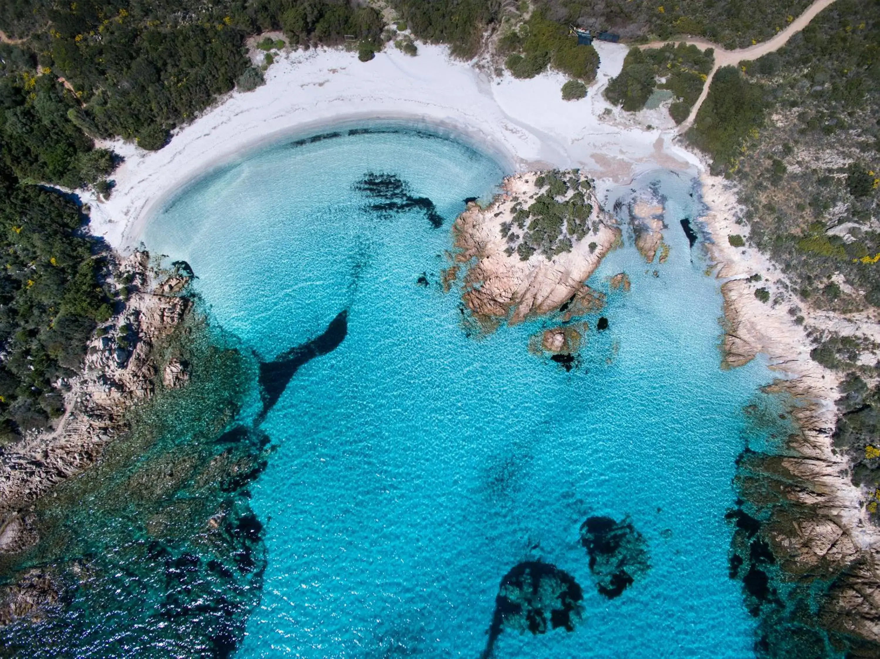 Bird's eye view, Swimming Pool in Hotel Luci Di La Muntagna