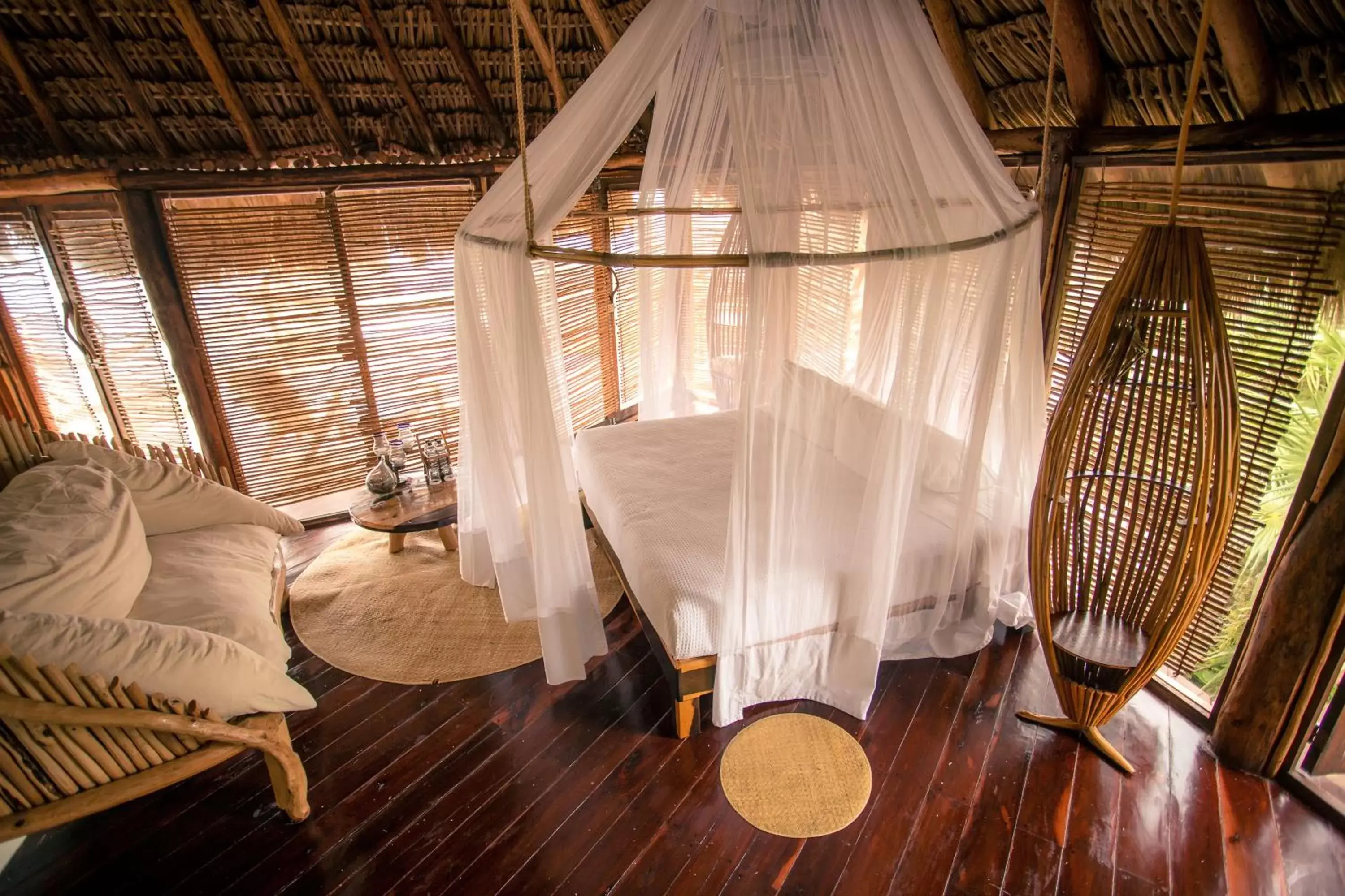 Bedroom, Seating Area in Azulik