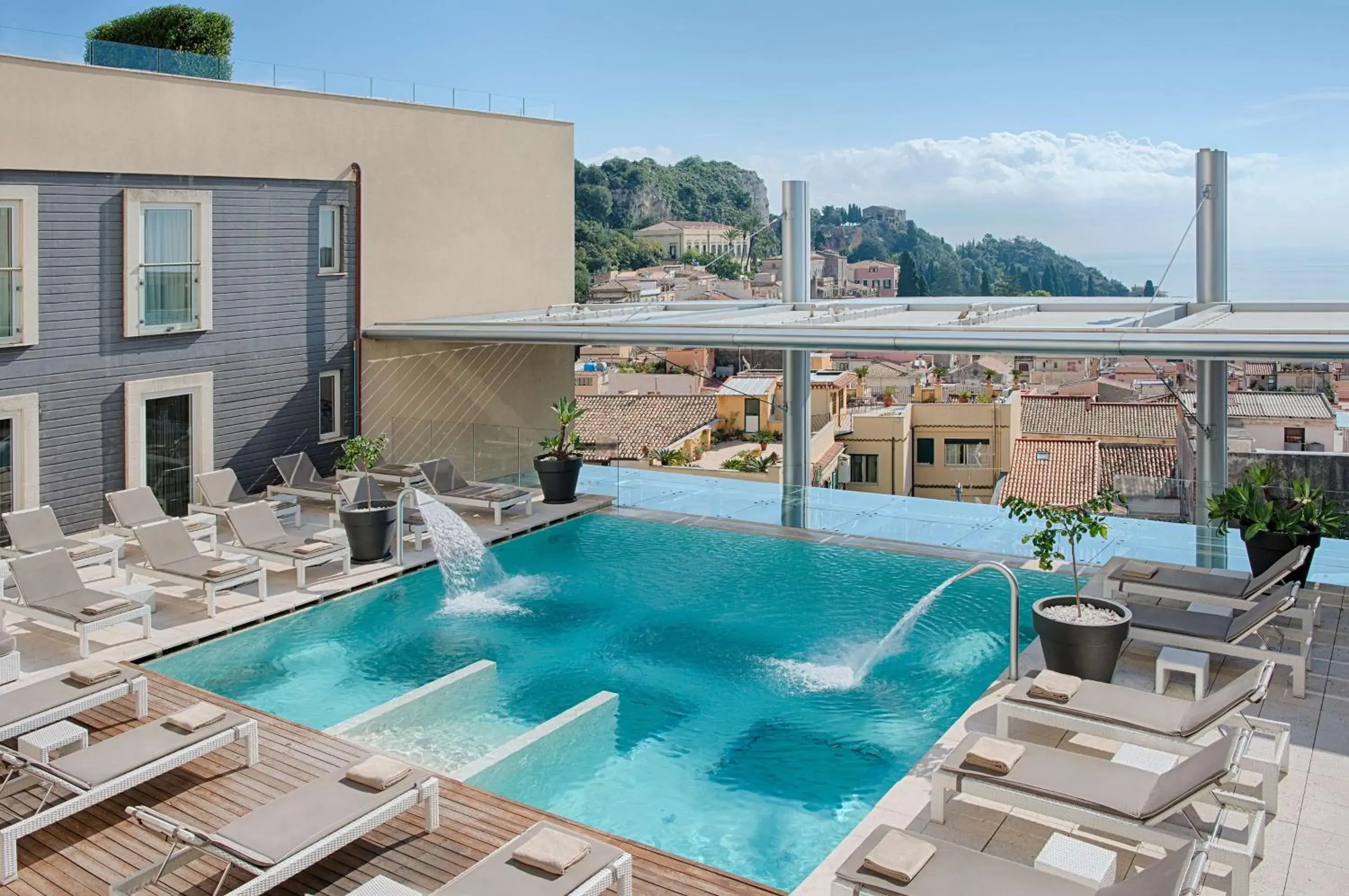 Pool view, Swimming Pool in NH Collection Taormina