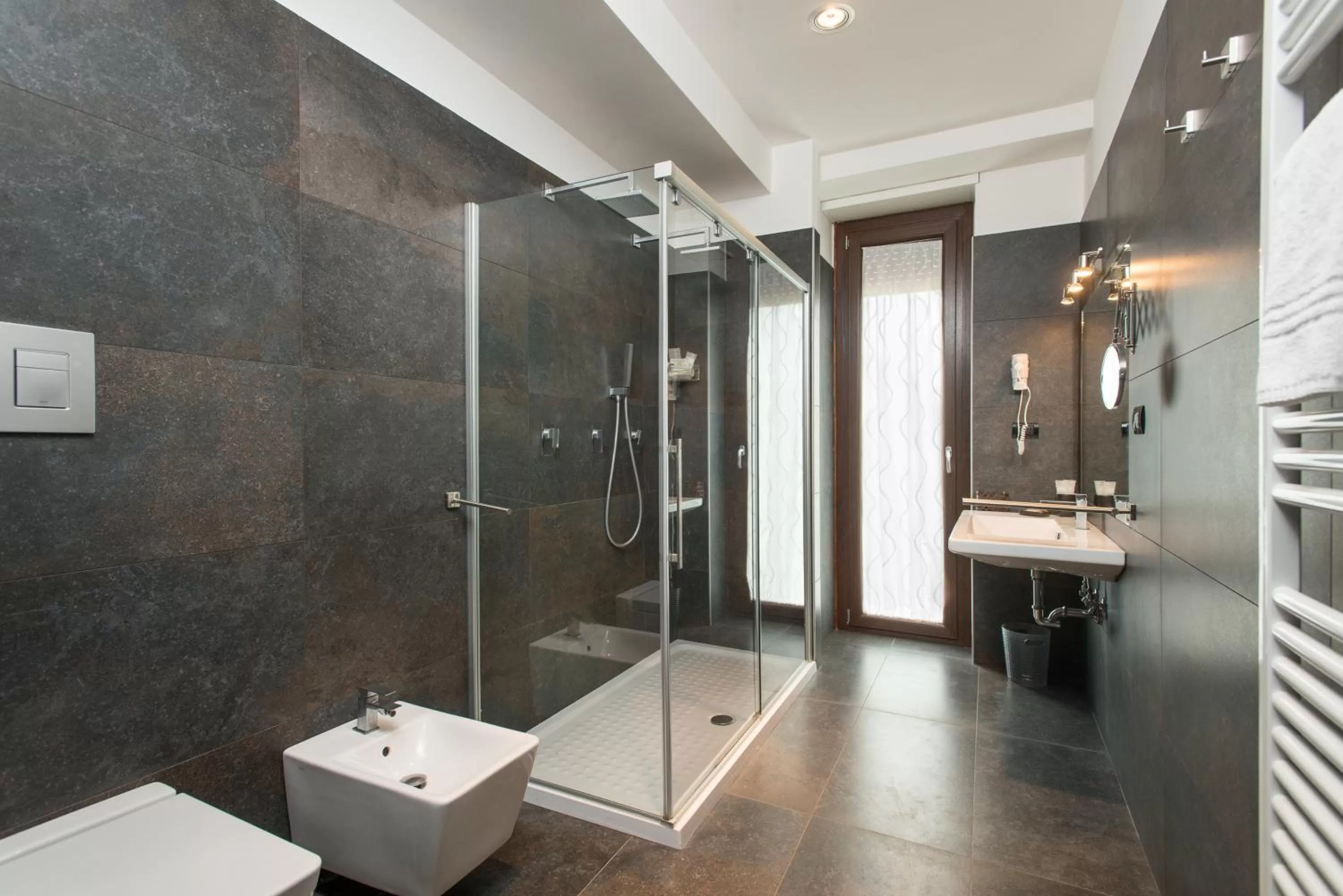 Shower in Hotel San Giorgio