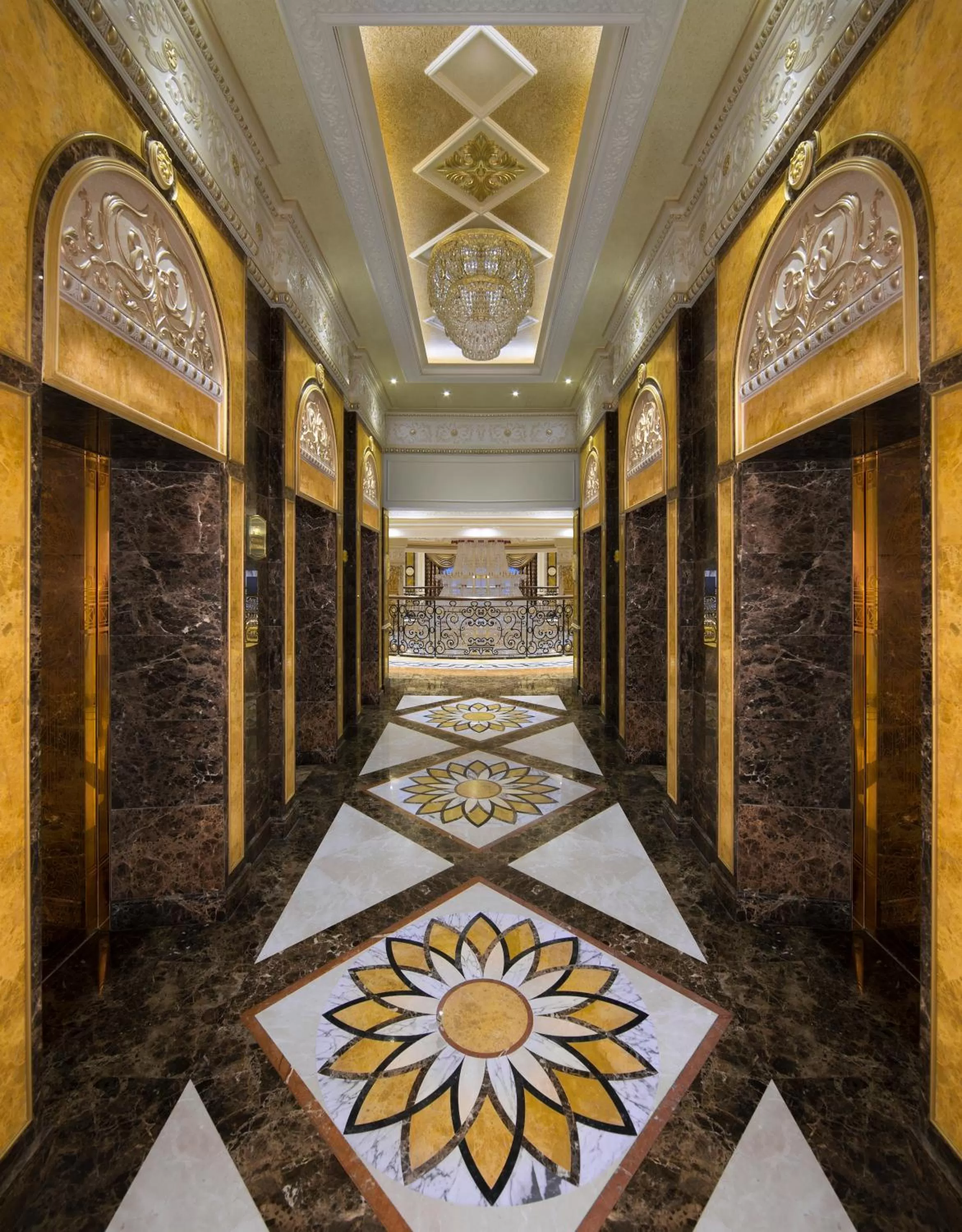 Lobby or reception in Royal Rose Abu Dhabi, a Curio Collection by Hilton Affiliated Hotel