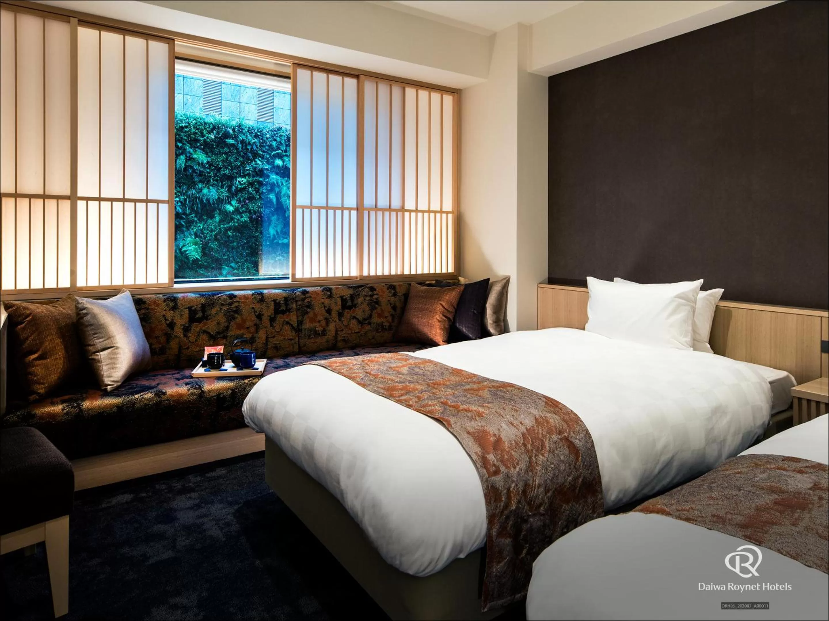 Bed in Daiwa Roynet Hotel Kyoto Ekimae PREMIER