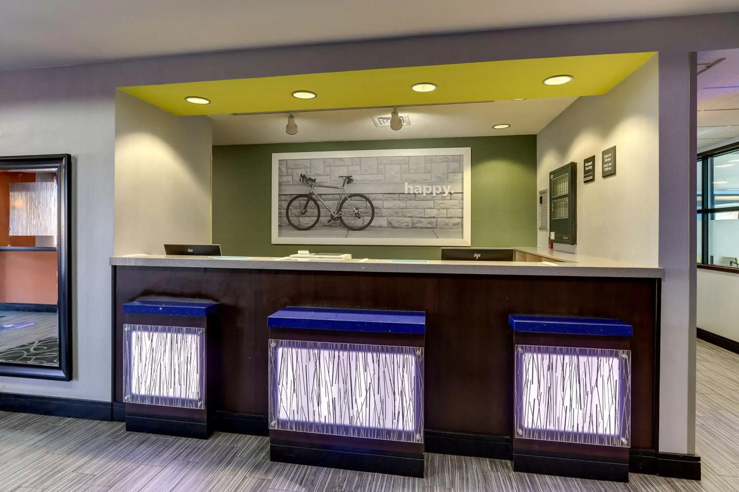 Lobby or reception, Lobby/Reception in Hampton Inn Springfield