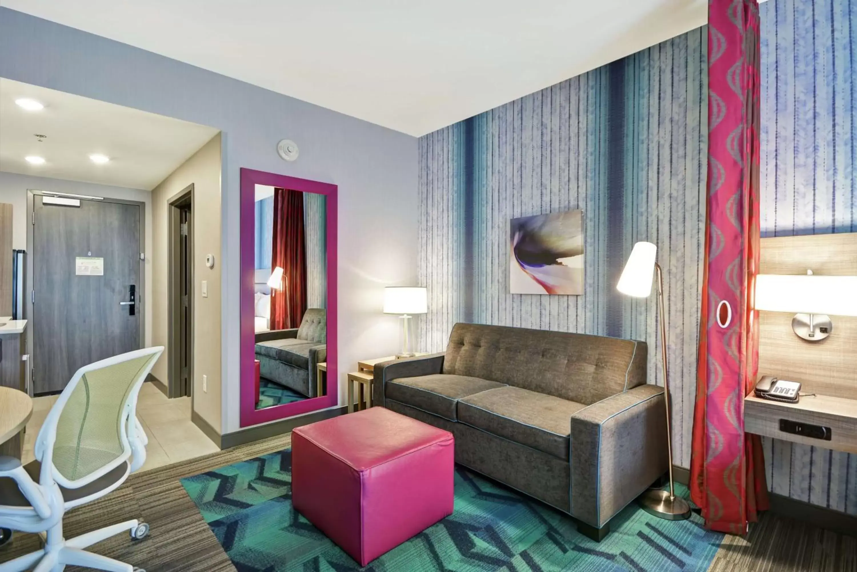 Bedroom, Seating Area in Home2 Suites By Hilton Atlanta Lithia Springs