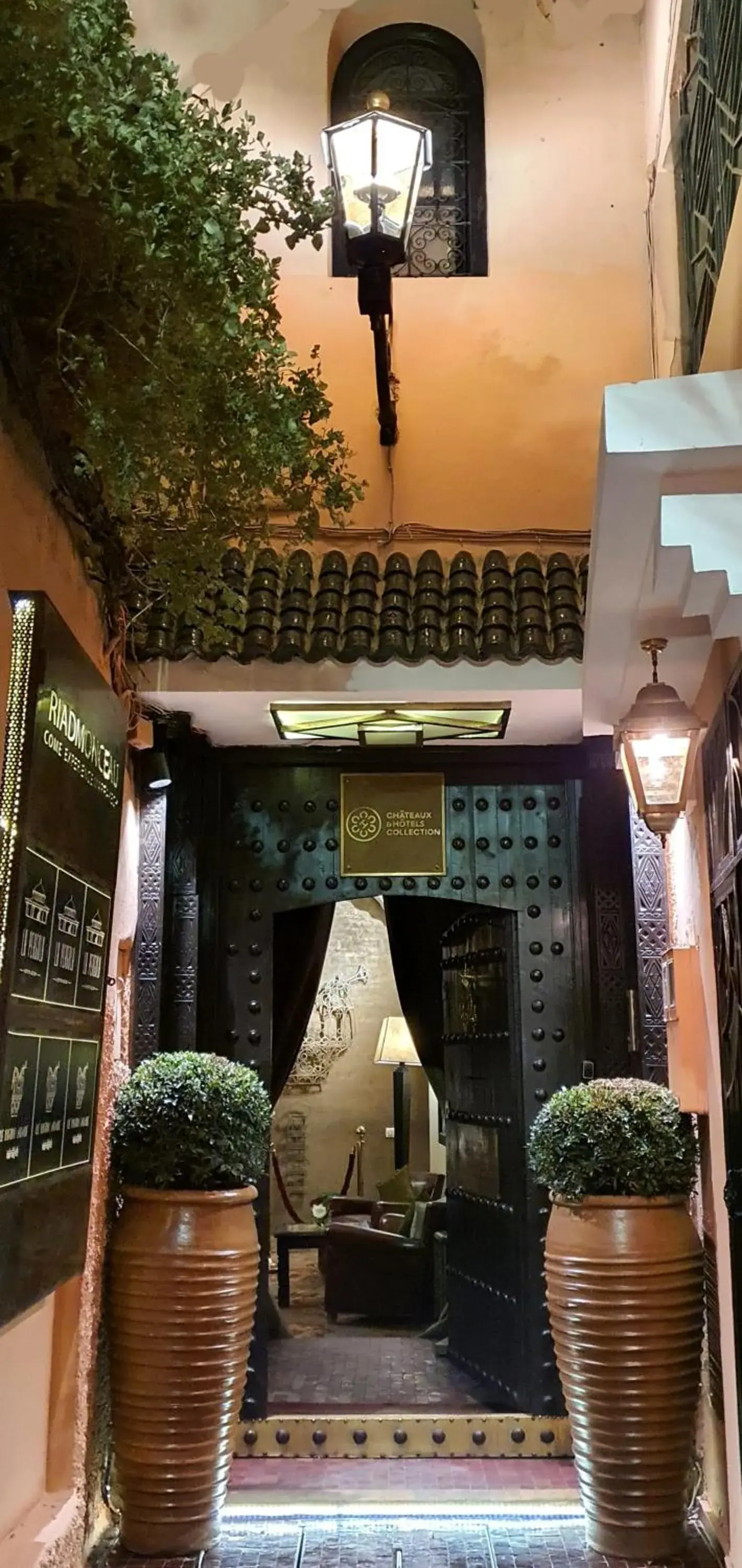 Facade/entrance in Riad Monceau