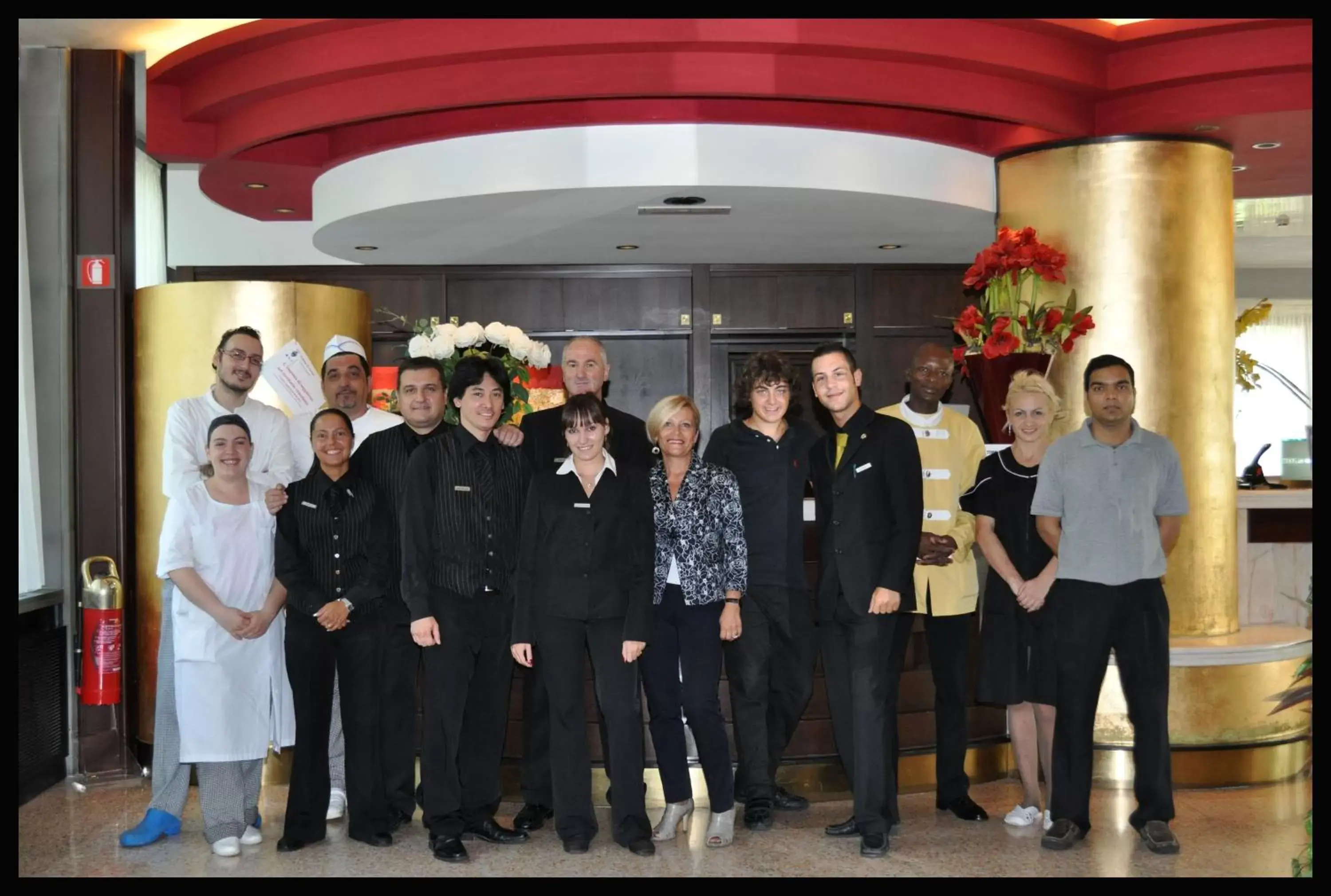 Staff in Antony Hotel - Venice Airport