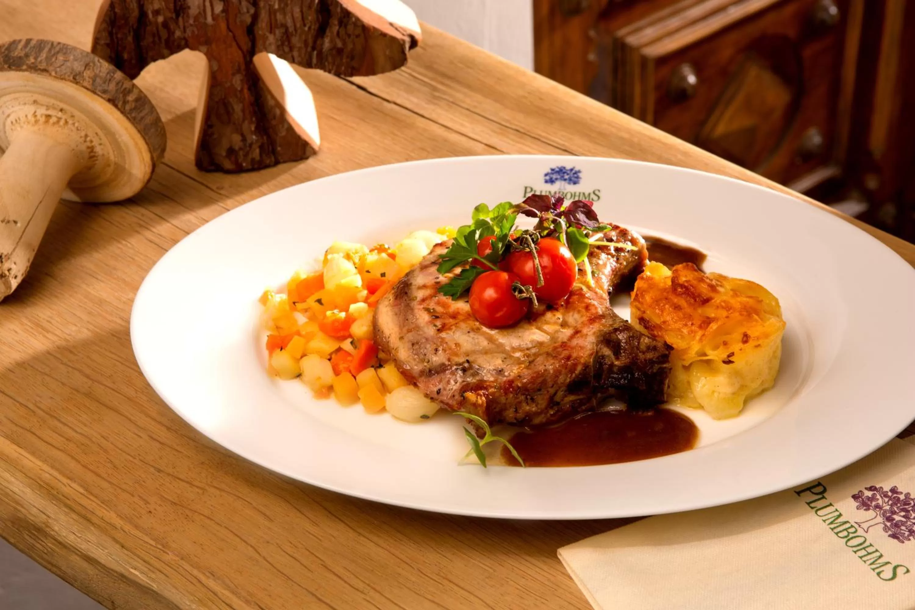 Food close-up in Plumbohms Aussichtsreich Gast- und Logierhaus