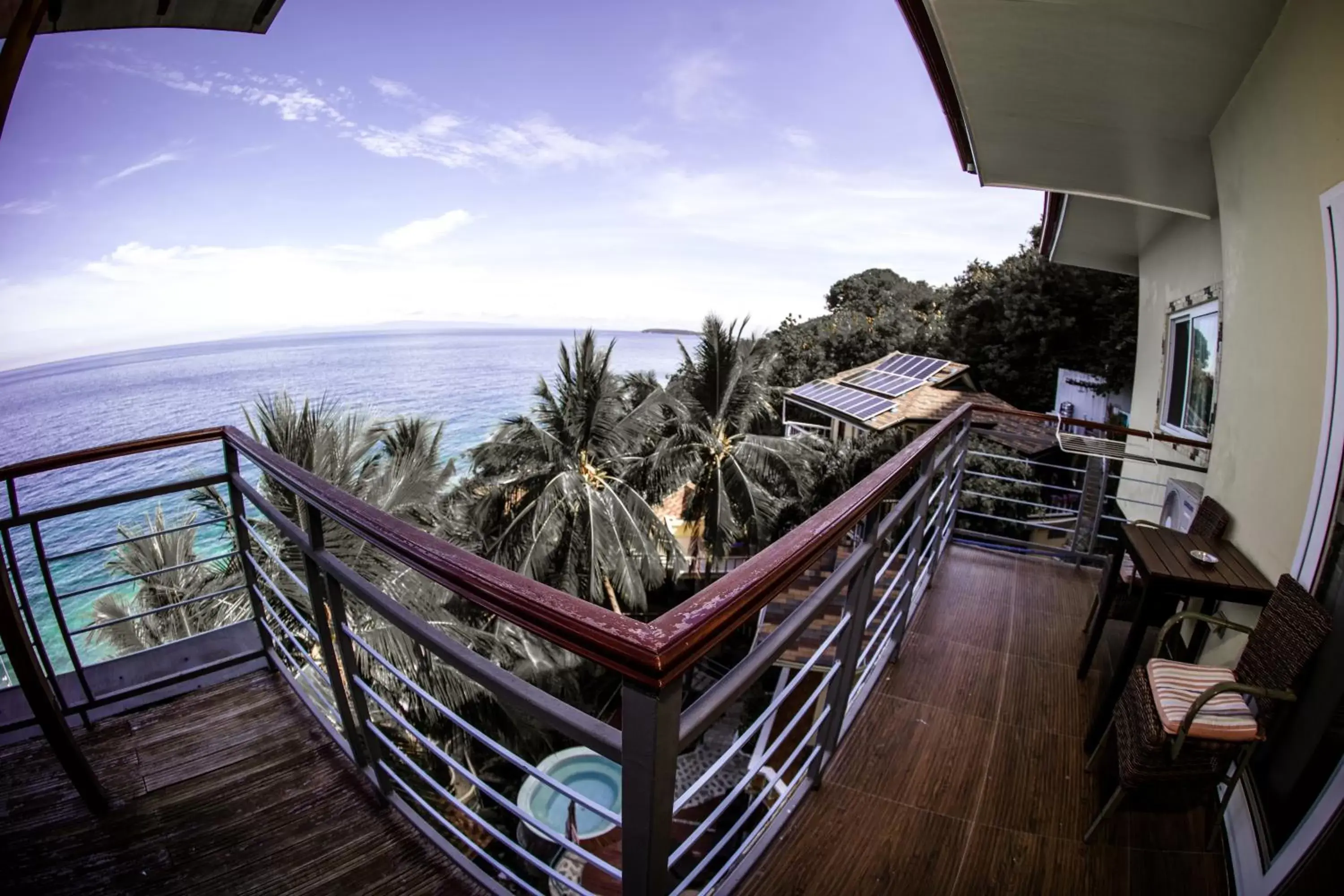 Balcony/Terrace in Oslob Seafari Resort