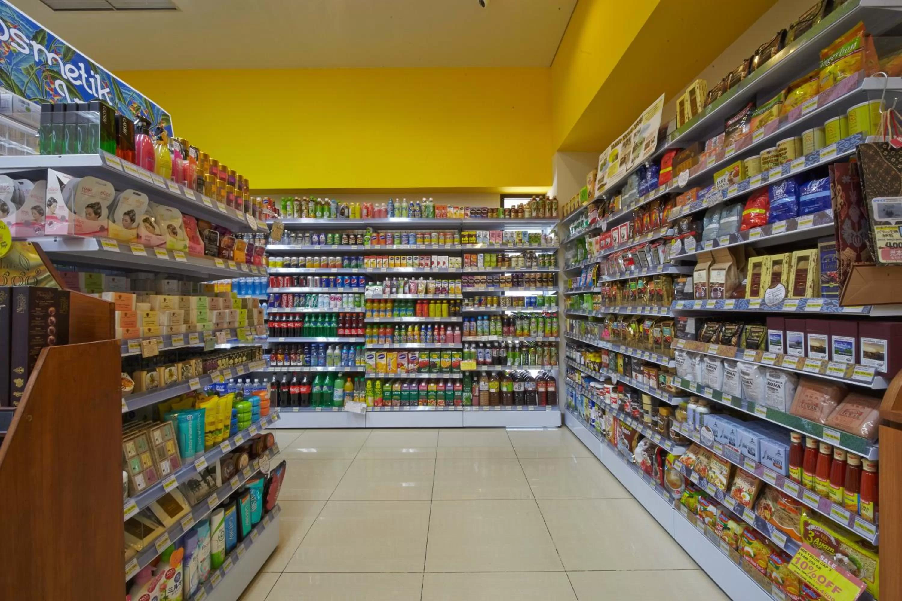 On-site shops in Axia South Cikarang Service Apartment