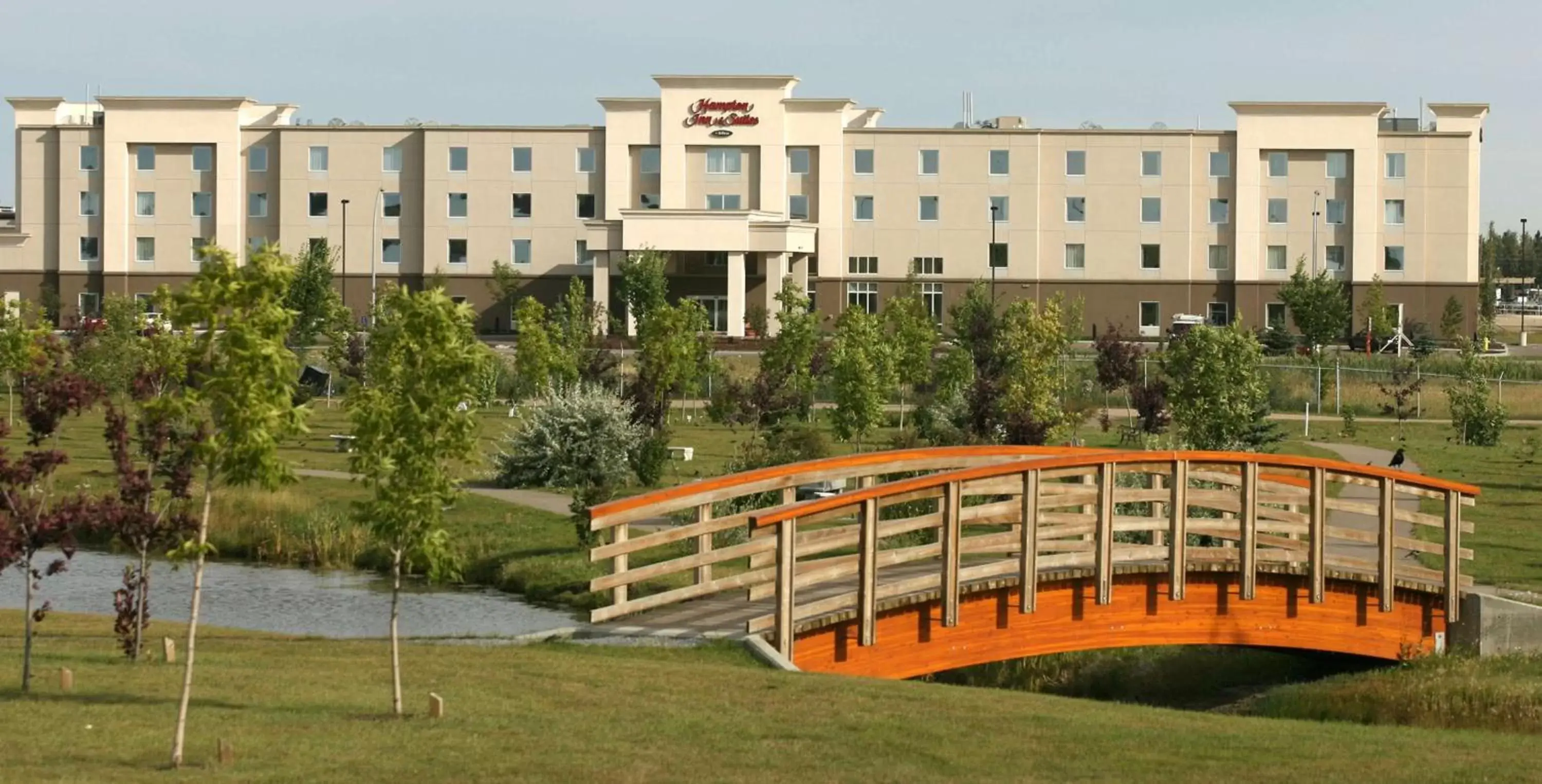 Property building in Hampton Inn & Suites Red Deer Property building in Hampton Inn & Suites Red Deer