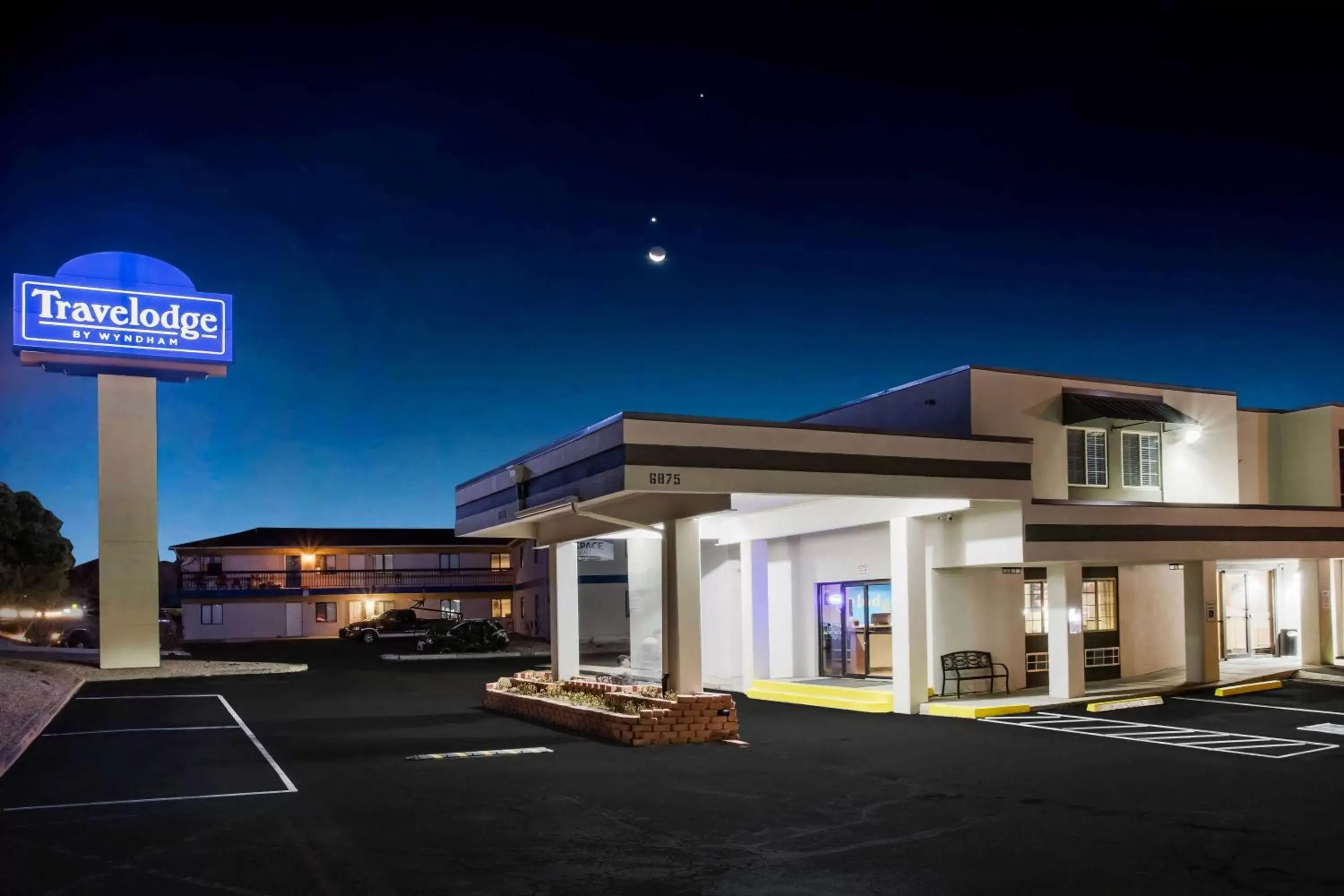 Property Building in Travelodge by Wyndham Colorado Springs Airport/Peterson AFB